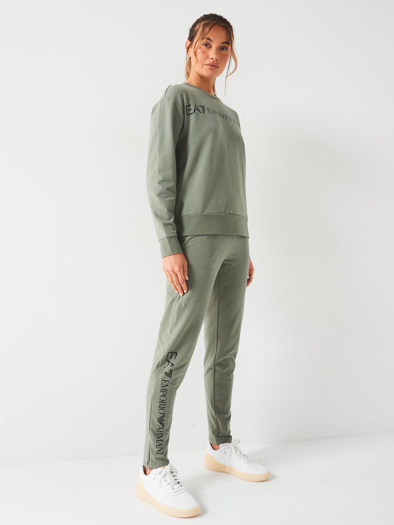 Ea7 tracksuit womens sale best sale