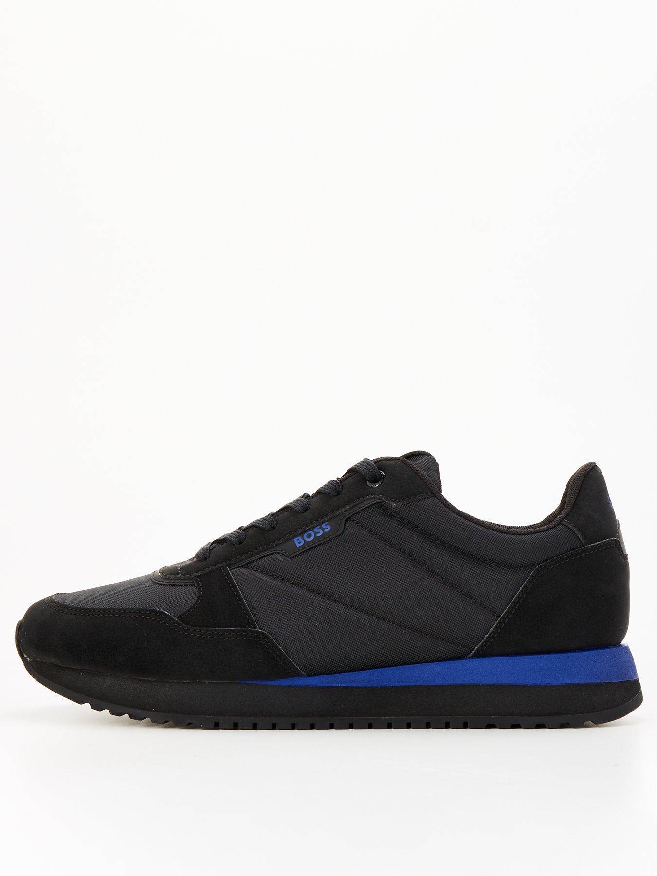 undefined Kai Nylon/nubuck Lace Runner - Black/blue