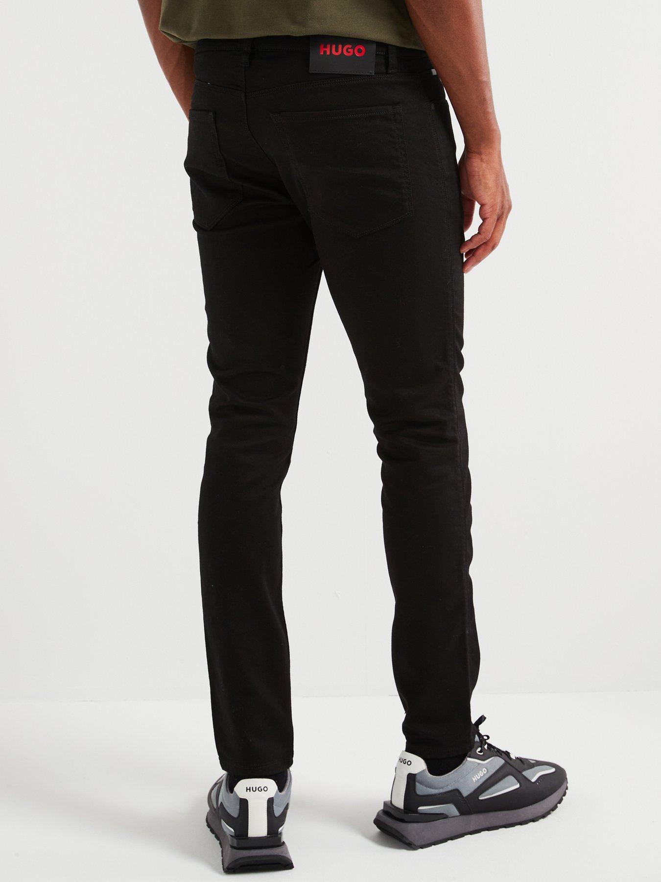 Image 2 of 6 of HUGO 734 Extra Slim Fit Jeans - Black