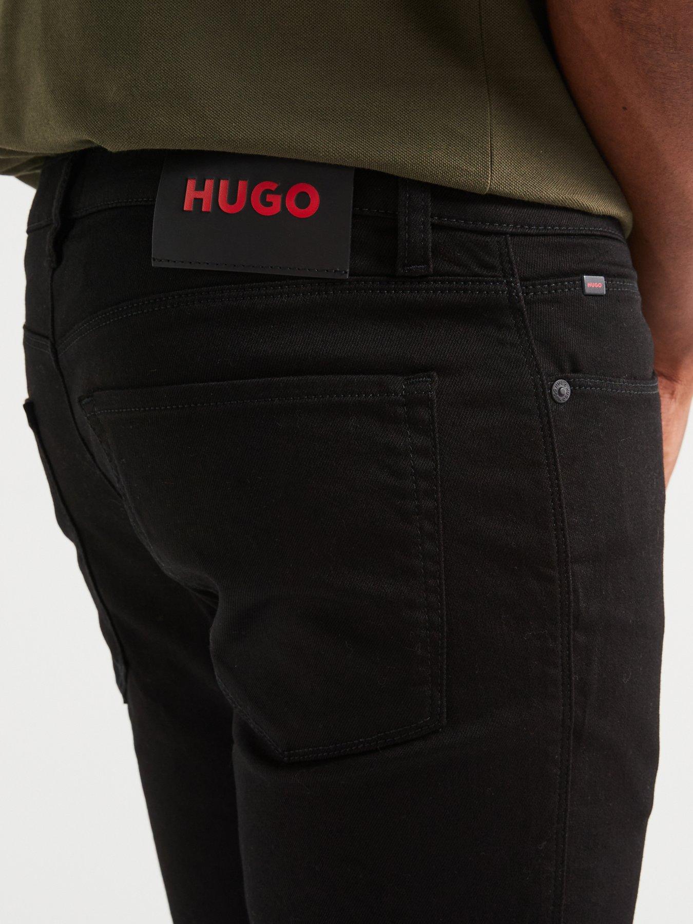 Image 4 of 6 of HUGO 734 Extra Slim Fit Jeans - Black