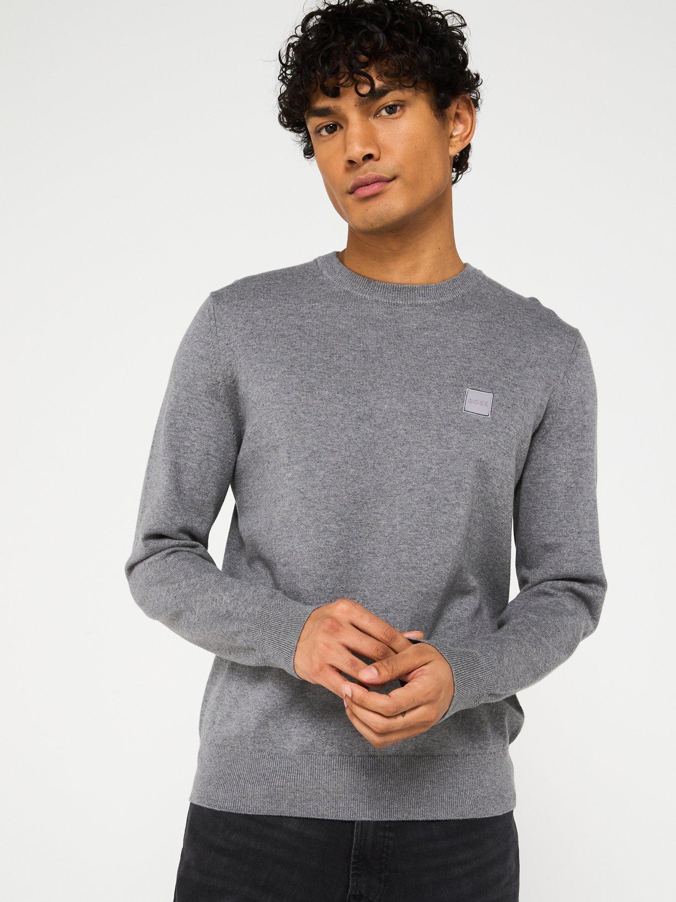 undefined Kanovano Crew Knitted Jumper - Grey