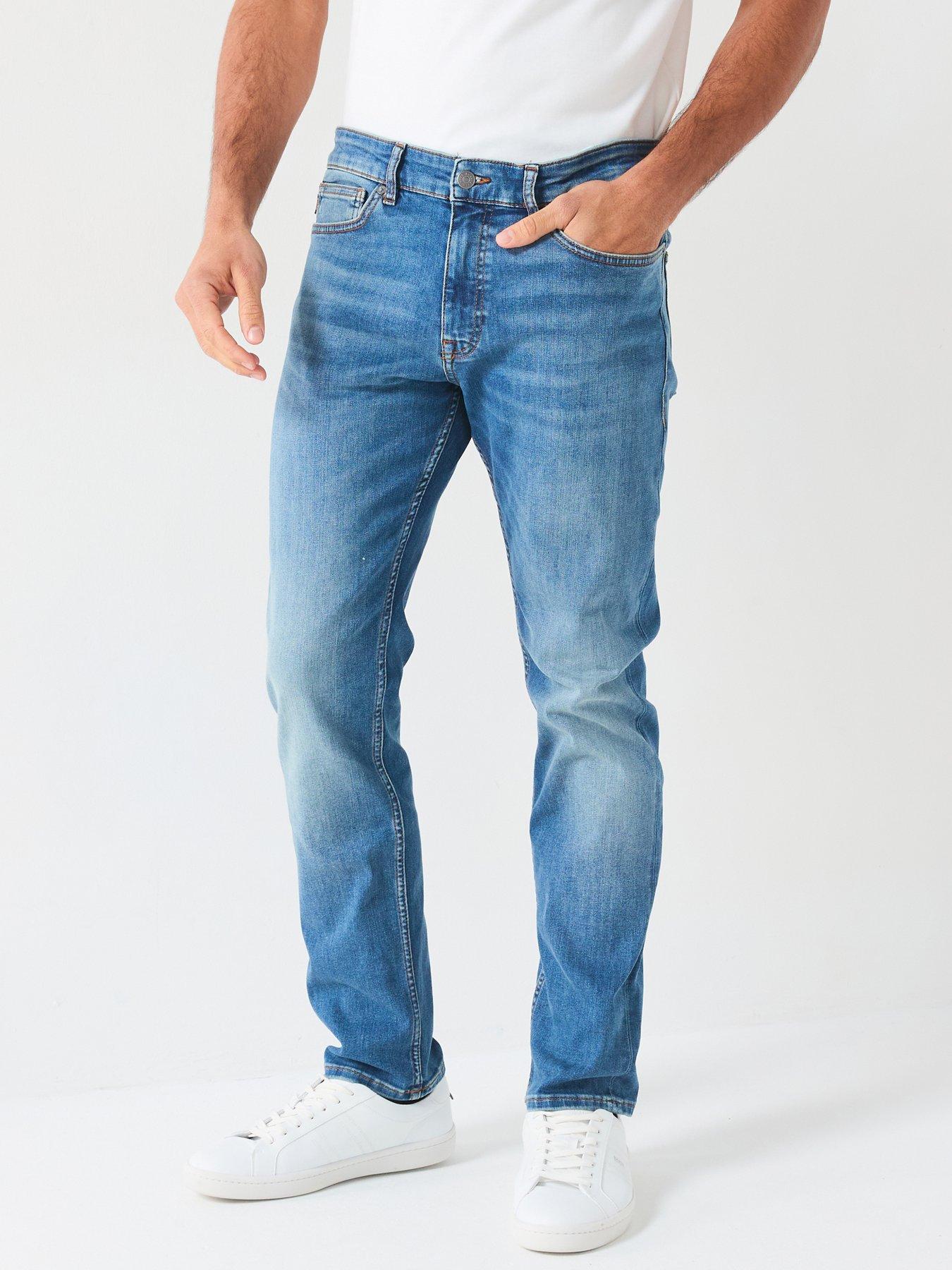 undefined Delaware Slim Fit Jeans - Light Blue