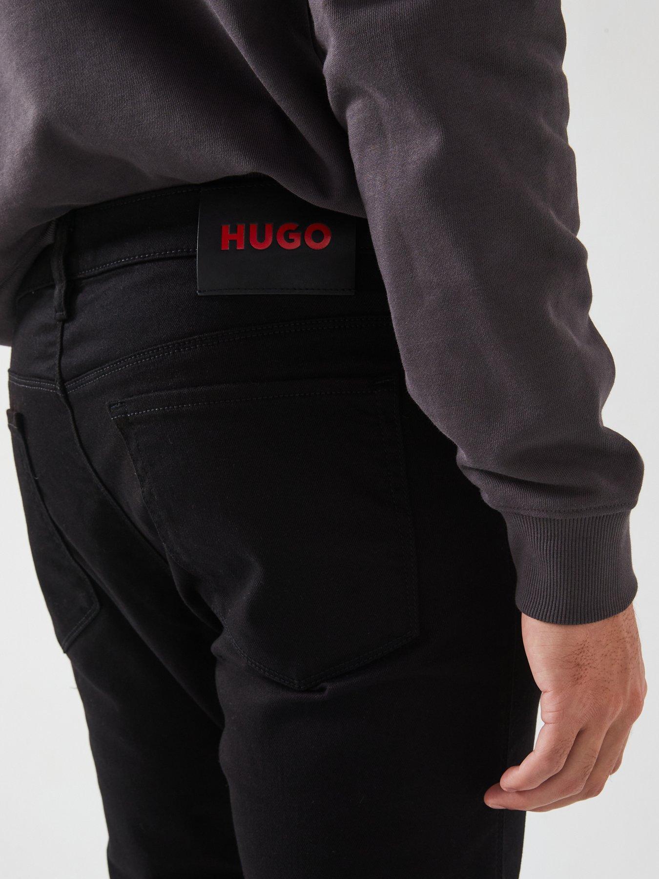 Image 4 of 5 of HUGO 708 Slim Fit Jeans - Black
