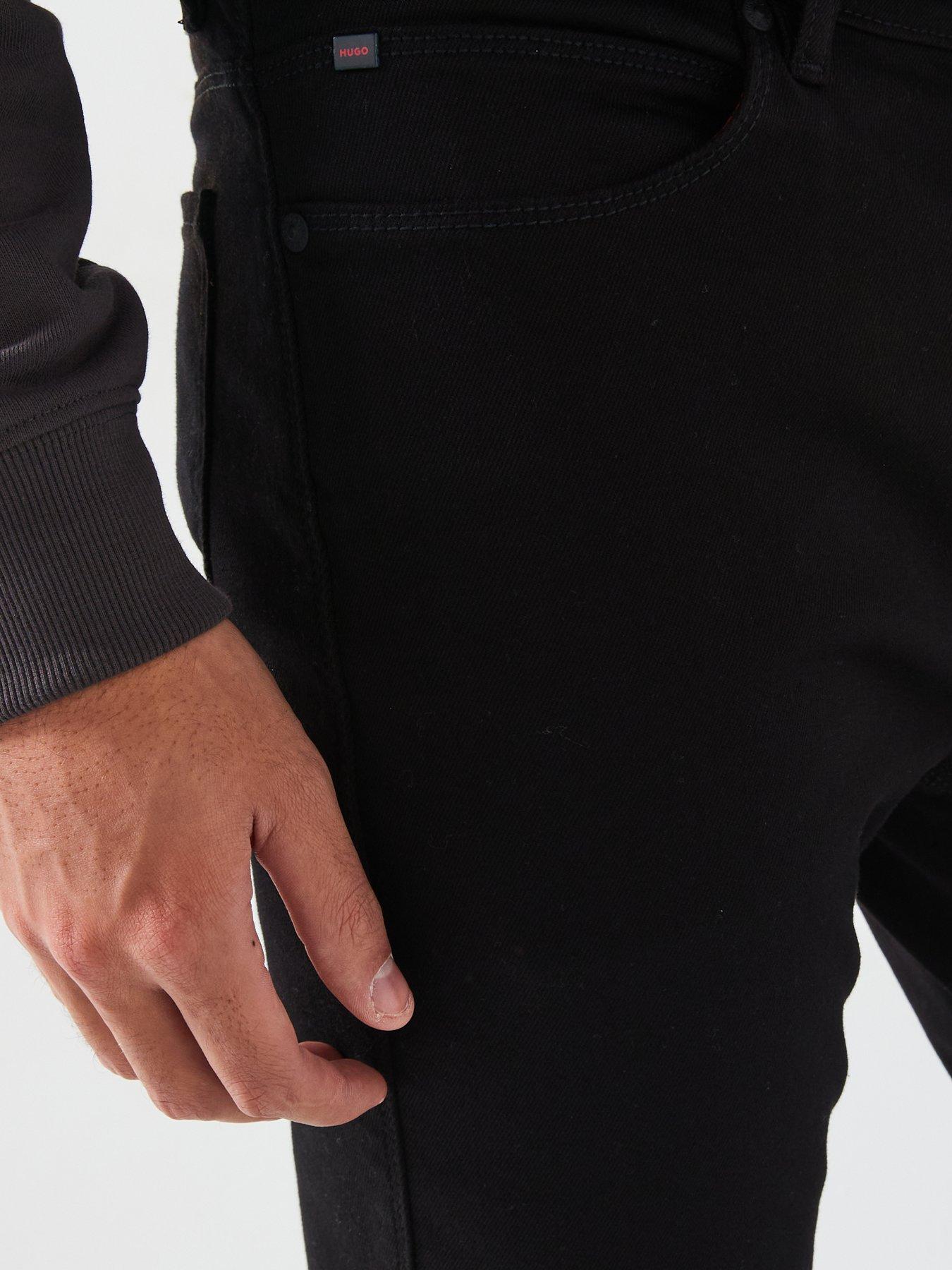 Image 5 of 5 of HUGO 708 Slim Fit Jeans - Black