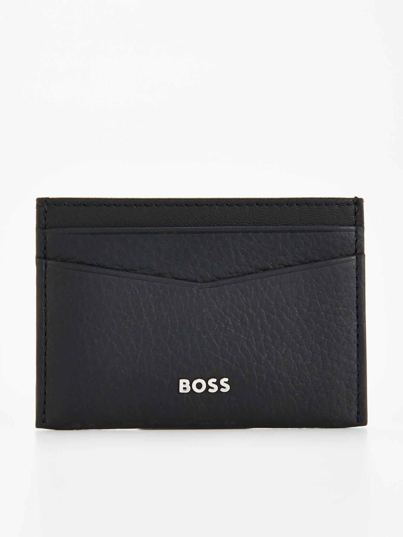 Image 1 of 4 of BOSS New Crosstown Nikel Logo Card Holder - Black