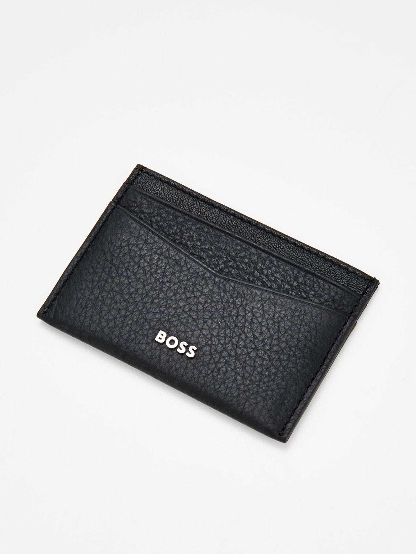 Image 2 of 4 of BOSS New Crosstown Nikel Logo Card Holder - Black