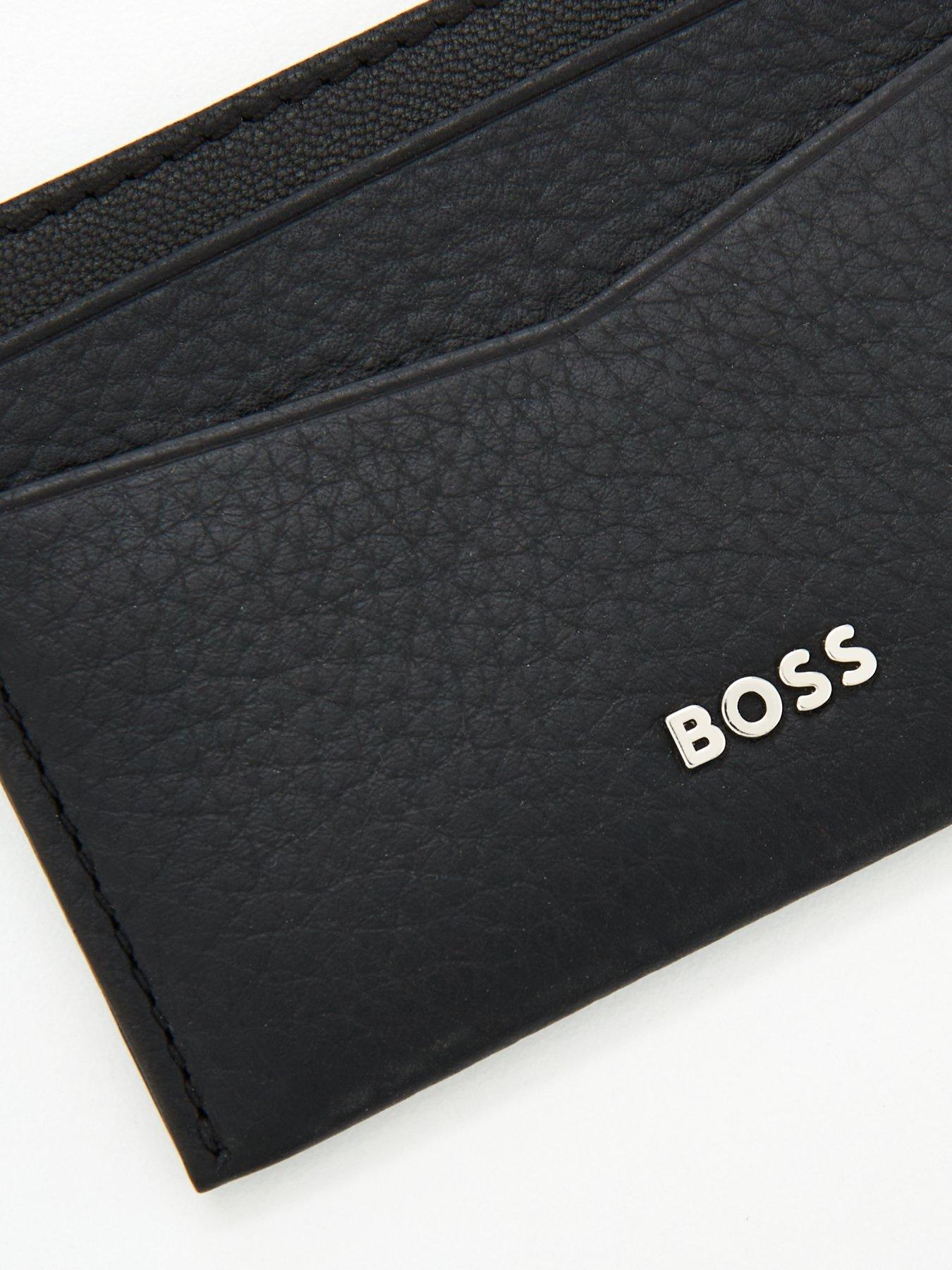 Image 3 of 4 of BOSS New Crosstown Nikel Logo Card Holder - Black
