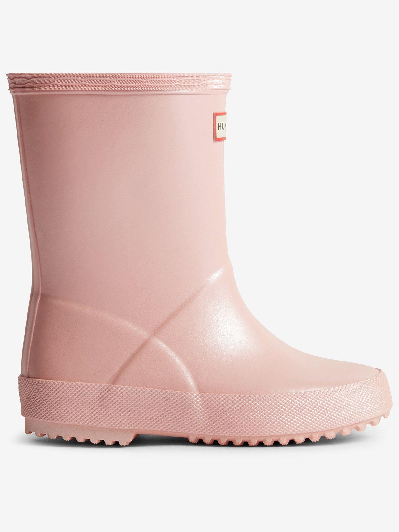 Hunter Kids First Nebula Wellington Boots Very