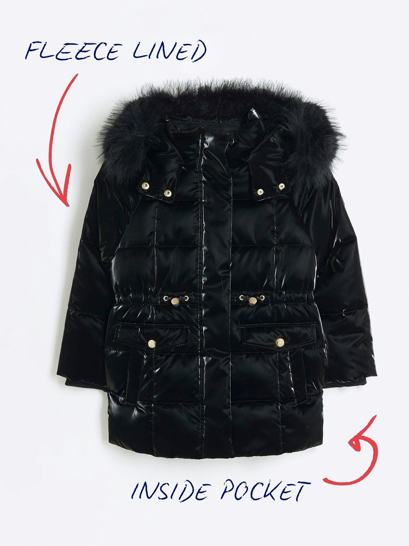 Girls high shine coat best sale