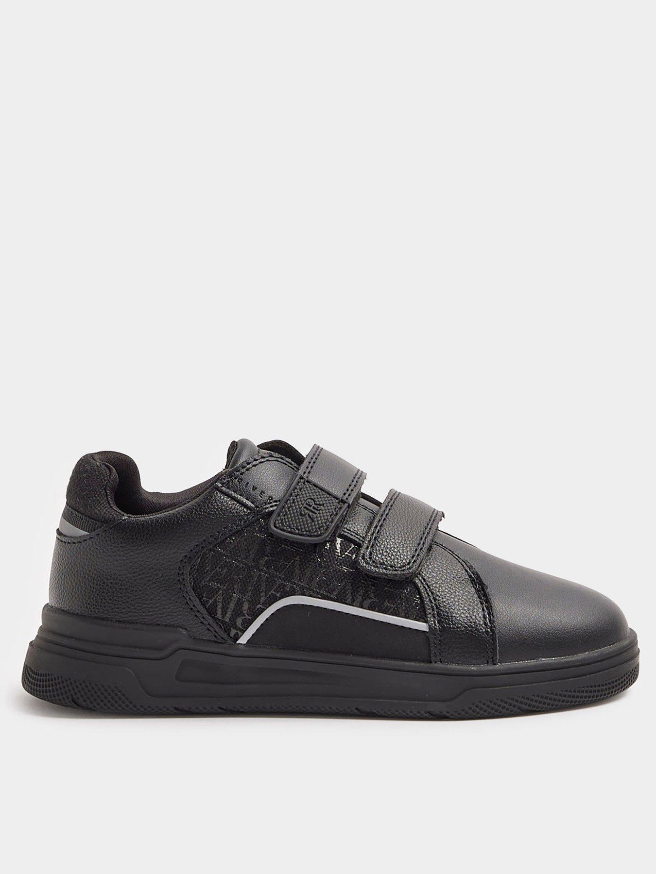 Boys Ri Panel Trainers Black