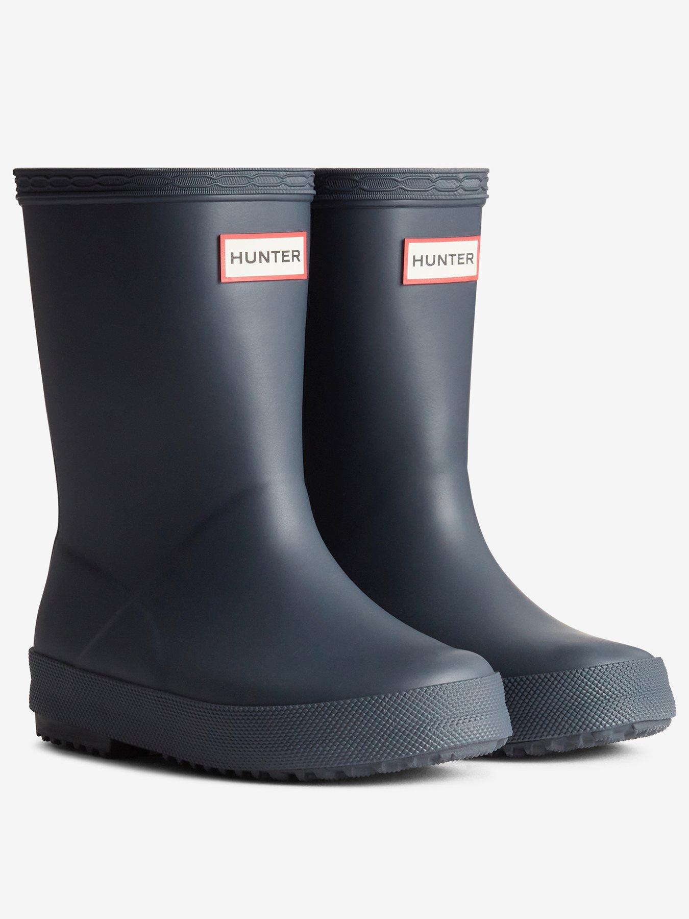 Hunter matte rain boots store