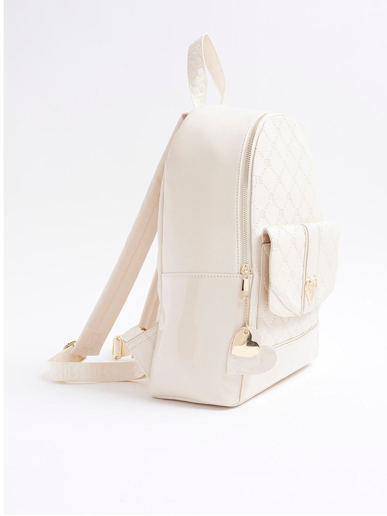 River island monogram backpack hotsell