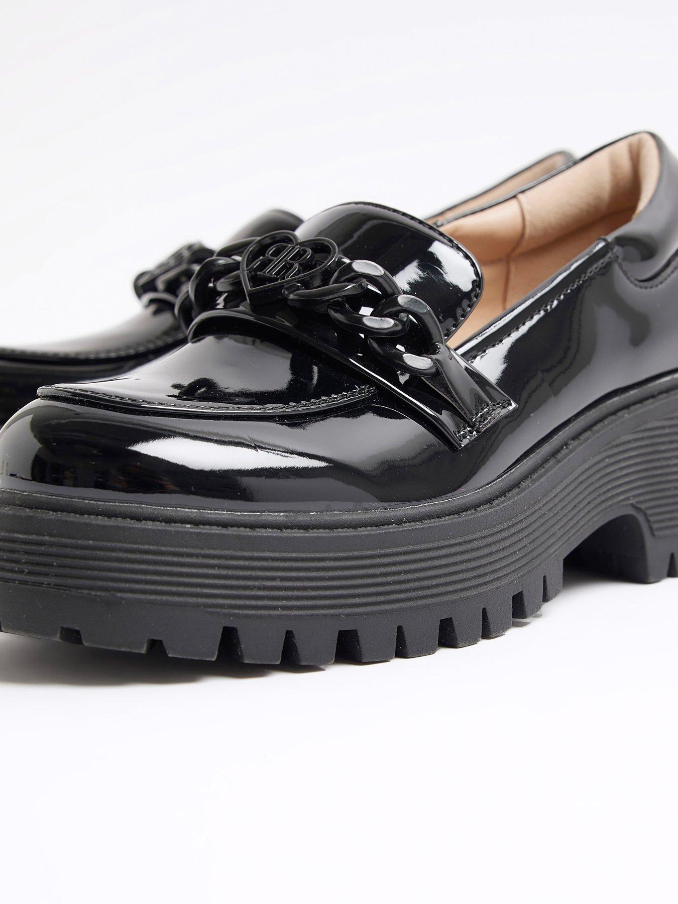 River island heeled loafers store