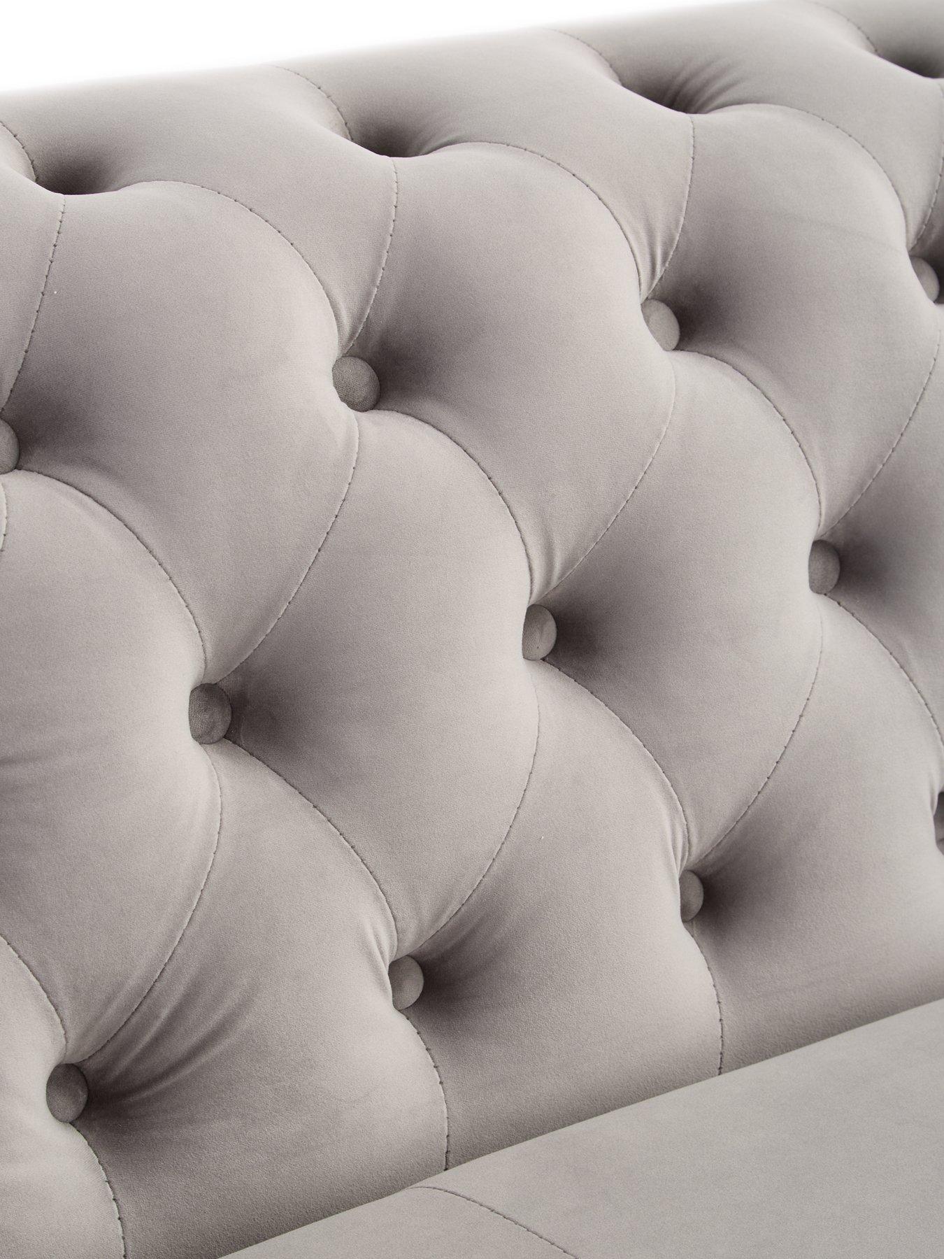 Image 5 of 7 of Very Home Chester Fabric&nbsp;3 Seater + 2 Seater Sofa Set (Buy &amp; SAVE!)&nbsp;- FSC Certified