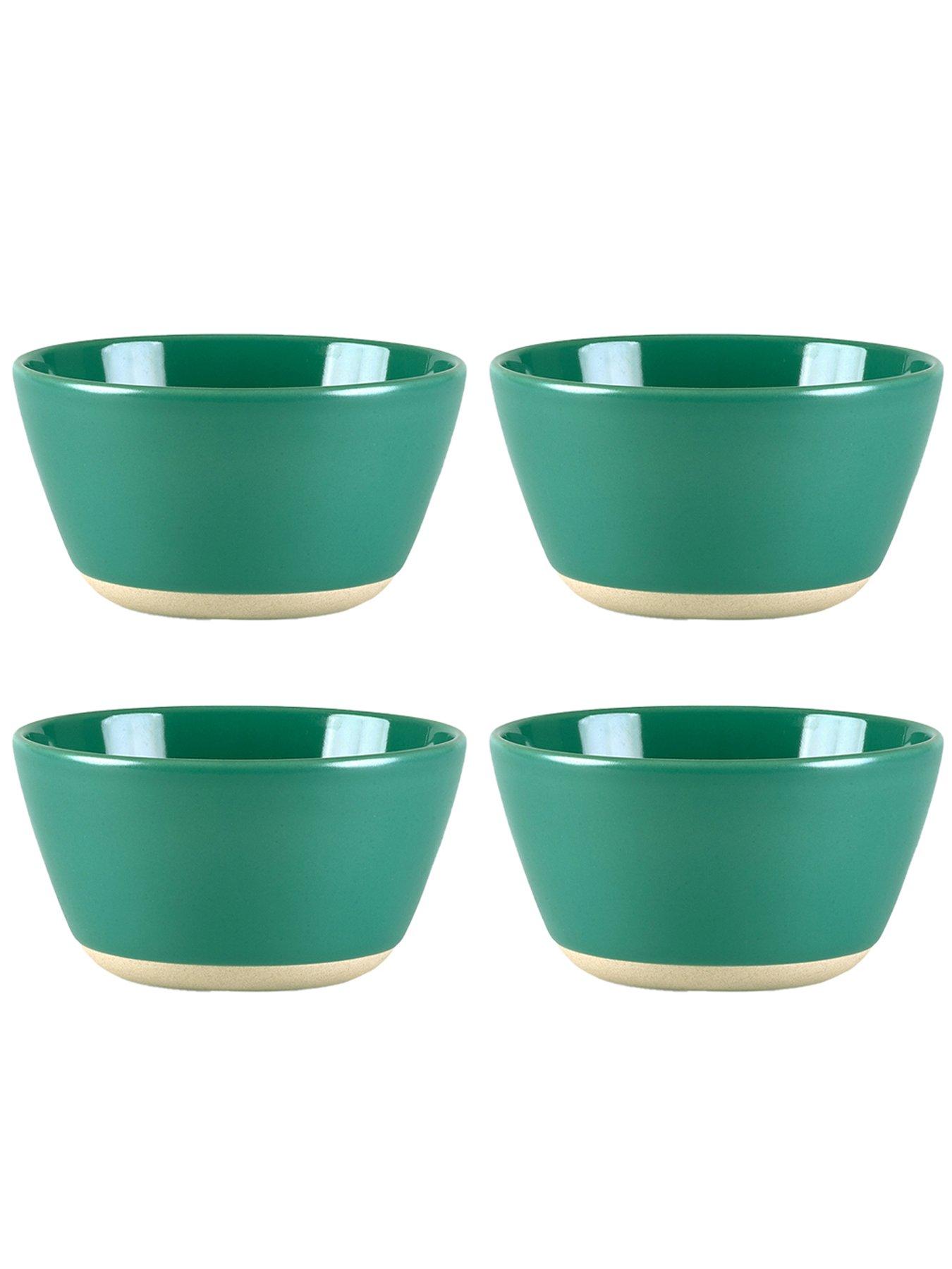 Product photograph of Sur La Table Colour Me Happy Set Of 4 Cereal Bowls - Green from very.co.uk