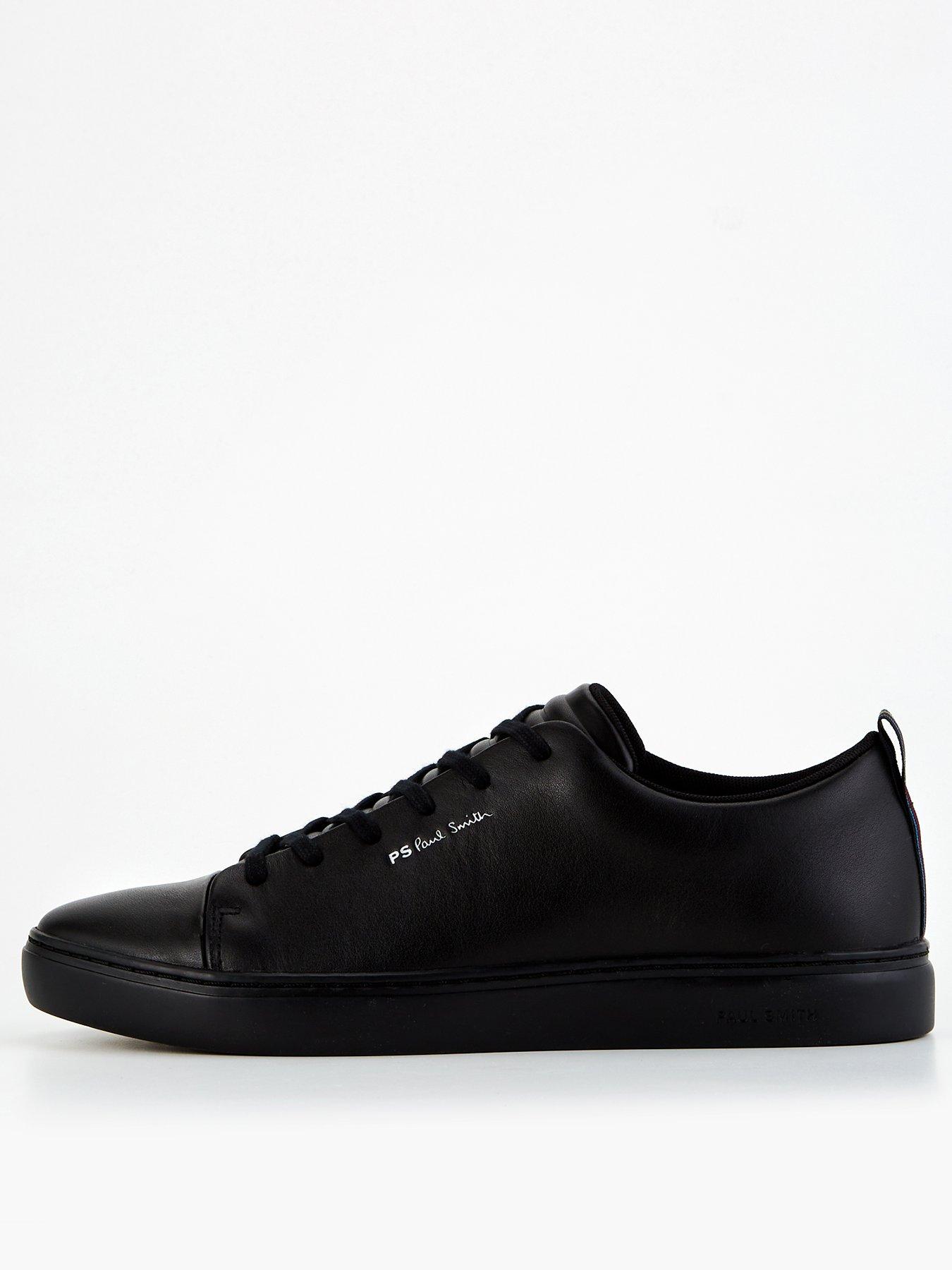 PS PAUL SMITH Lee Basket Toe Cap Lace Trainer Black Very