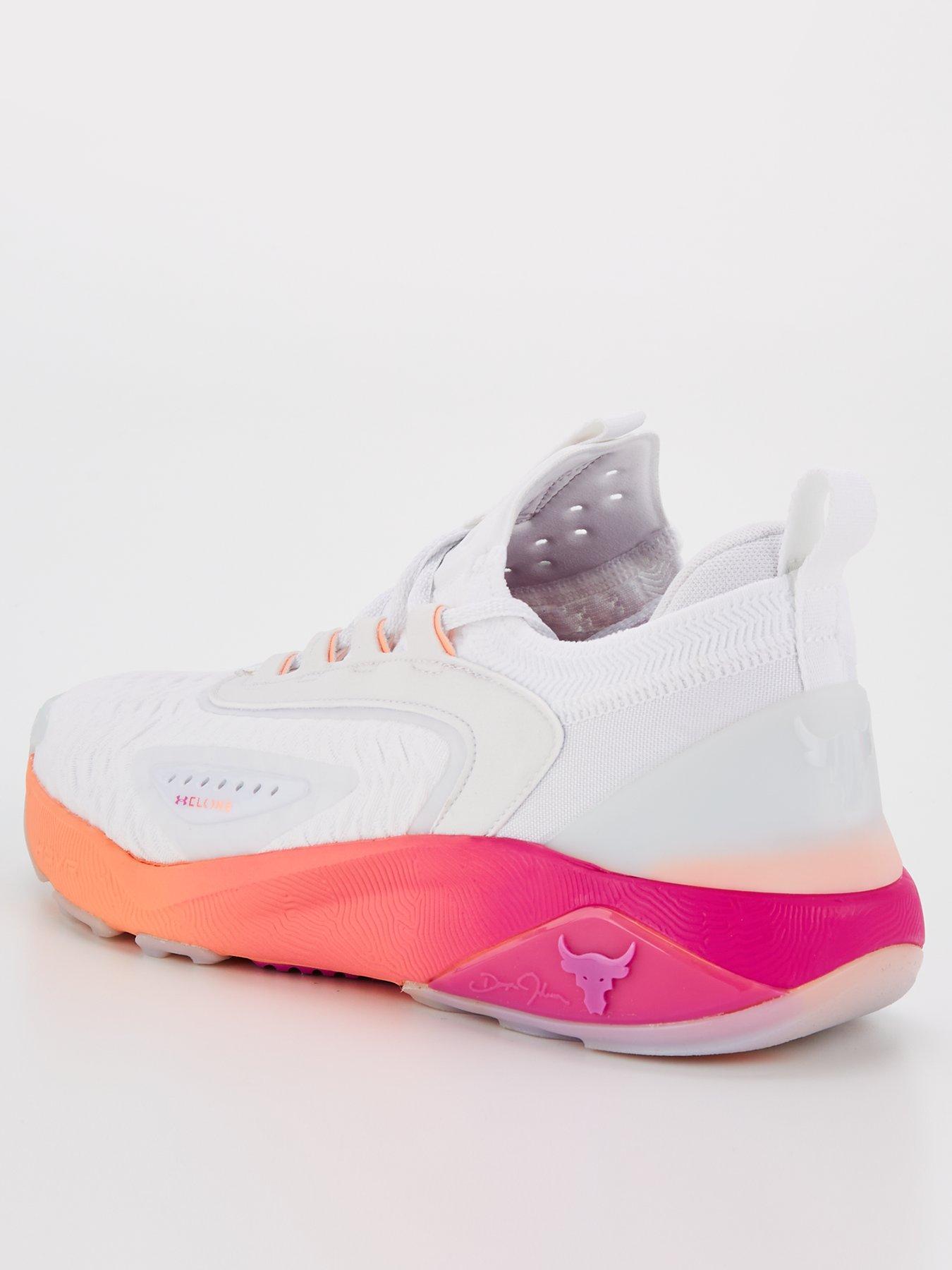 UNDER ARMOUR Mens Training Project Rock Trainers White Very - Main Image