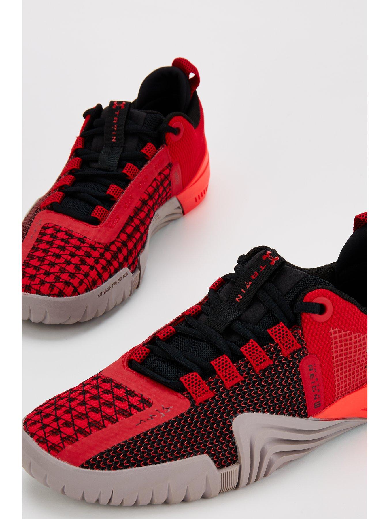 Image 6 of 7 of UNDER ARMOUR Mens Training Tribase Reign 6 Trainers - Red