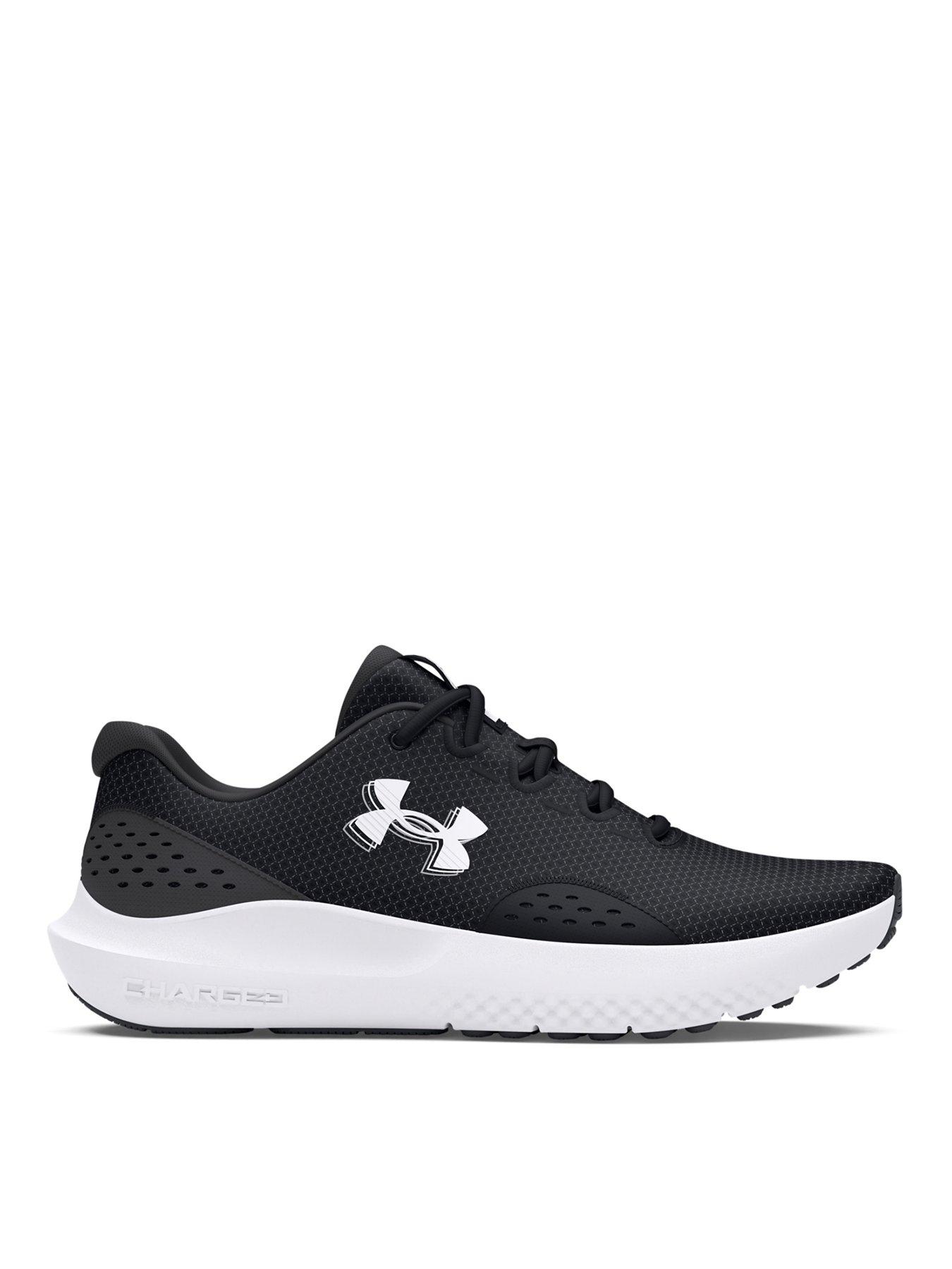 undefined Men's Running Charged Surge 4 Trainers - Black