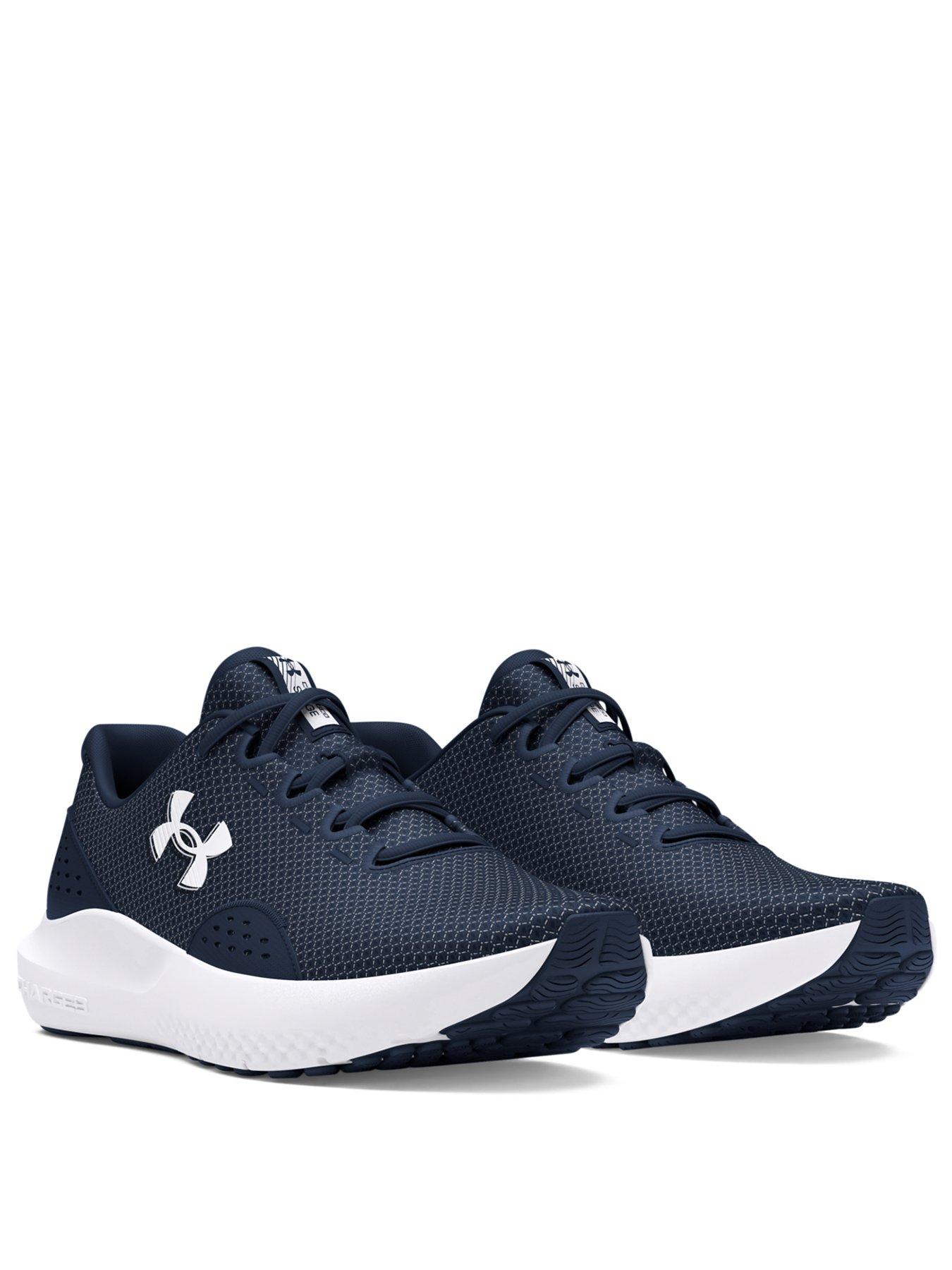 Image 2 of 6 of UNDER ARMOUR Mens Running Charged Surge 4 Trainers - Navy