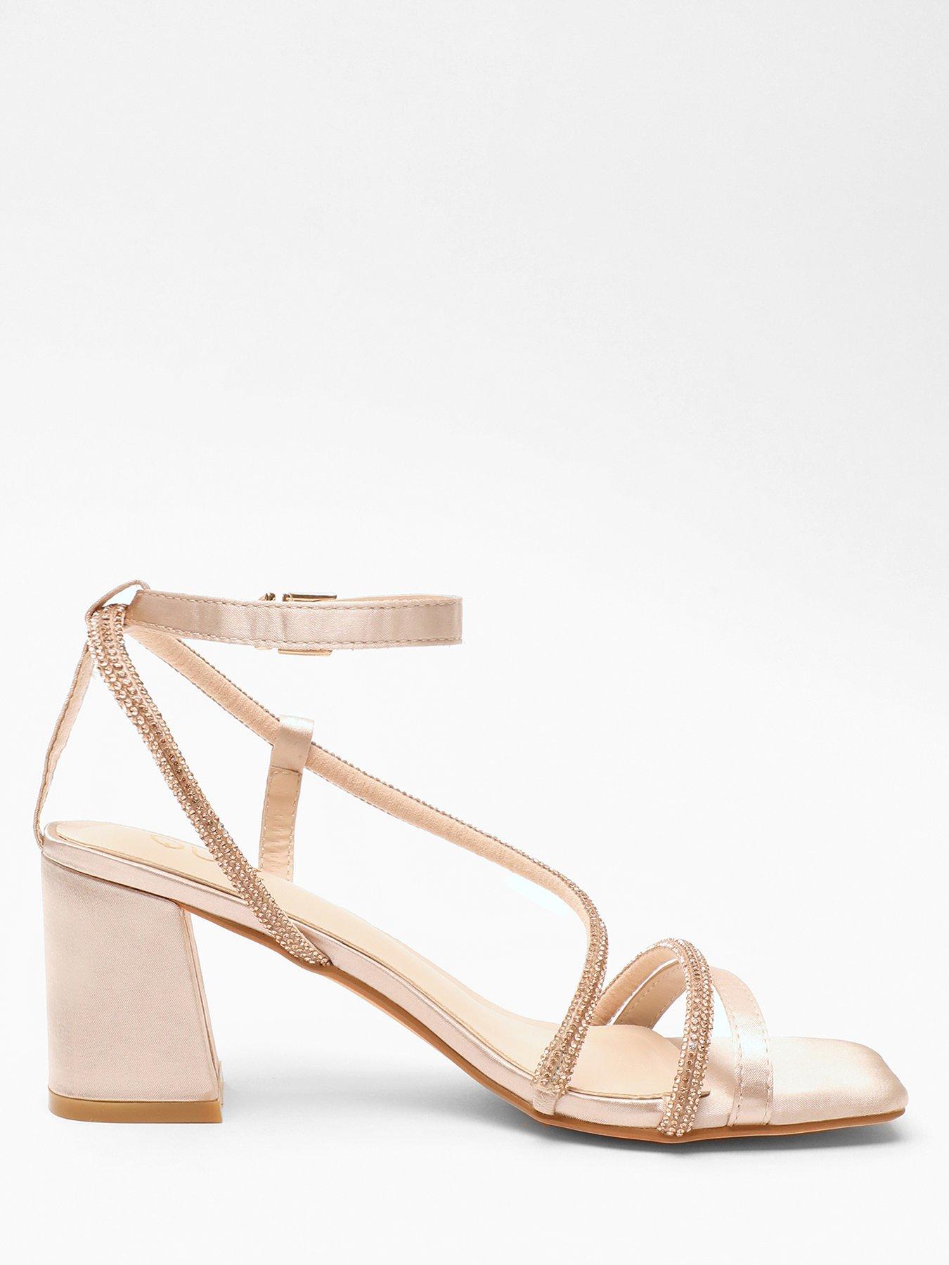 Womens champagne sandals top