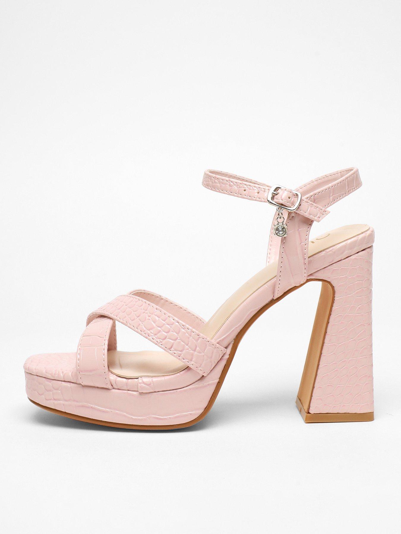 Womens light pink sandals top