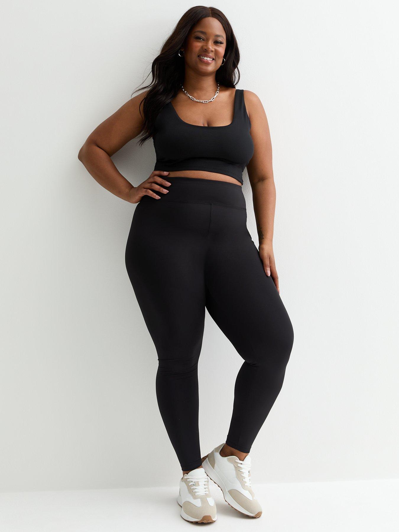 Curves Black Contour Leggings