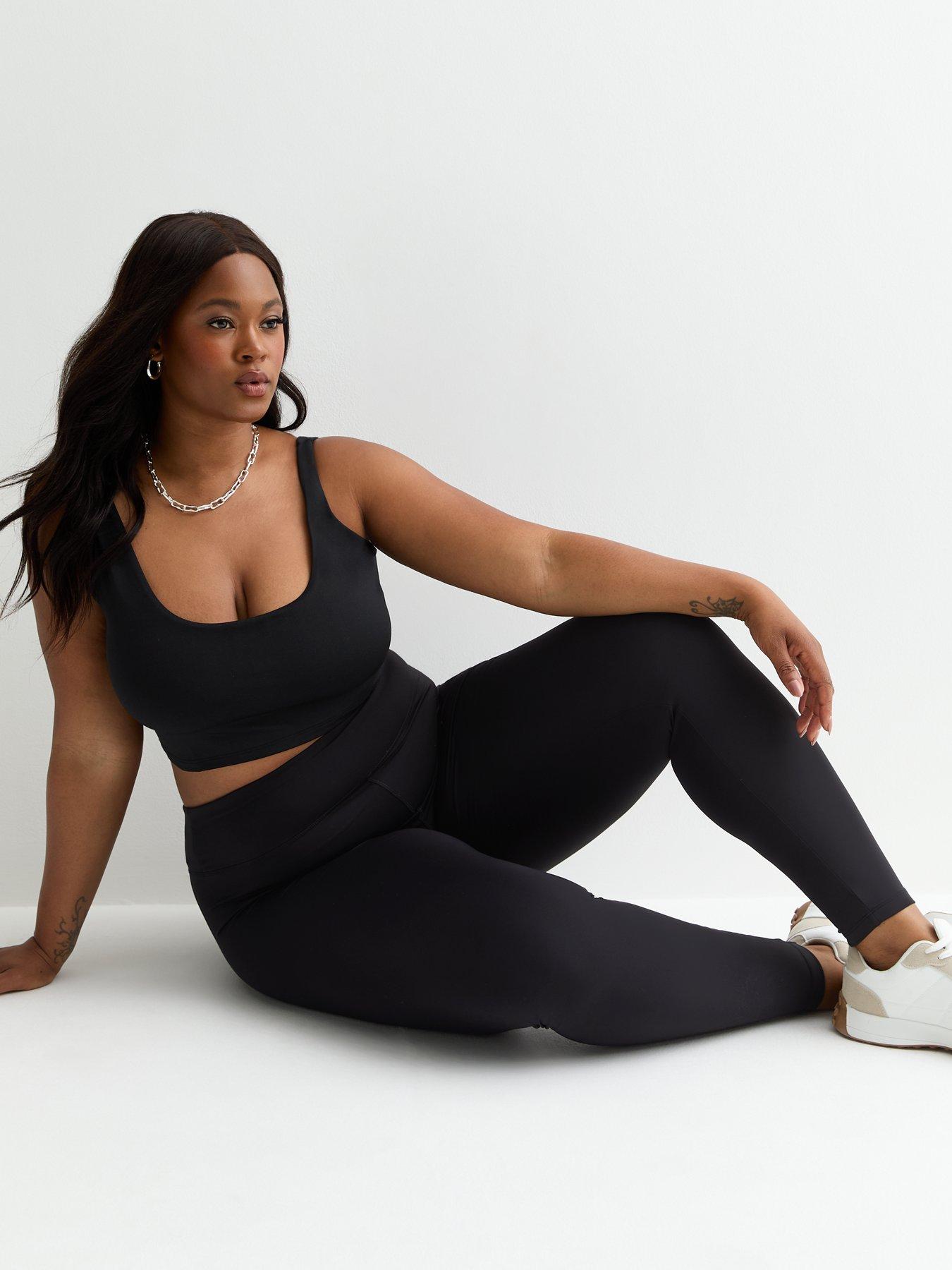 Curves Black Contour Leggings