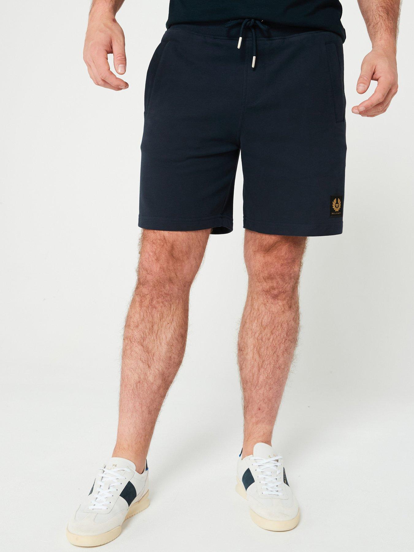 undefined Patch Logo Jersey Shorts - Dark Blue