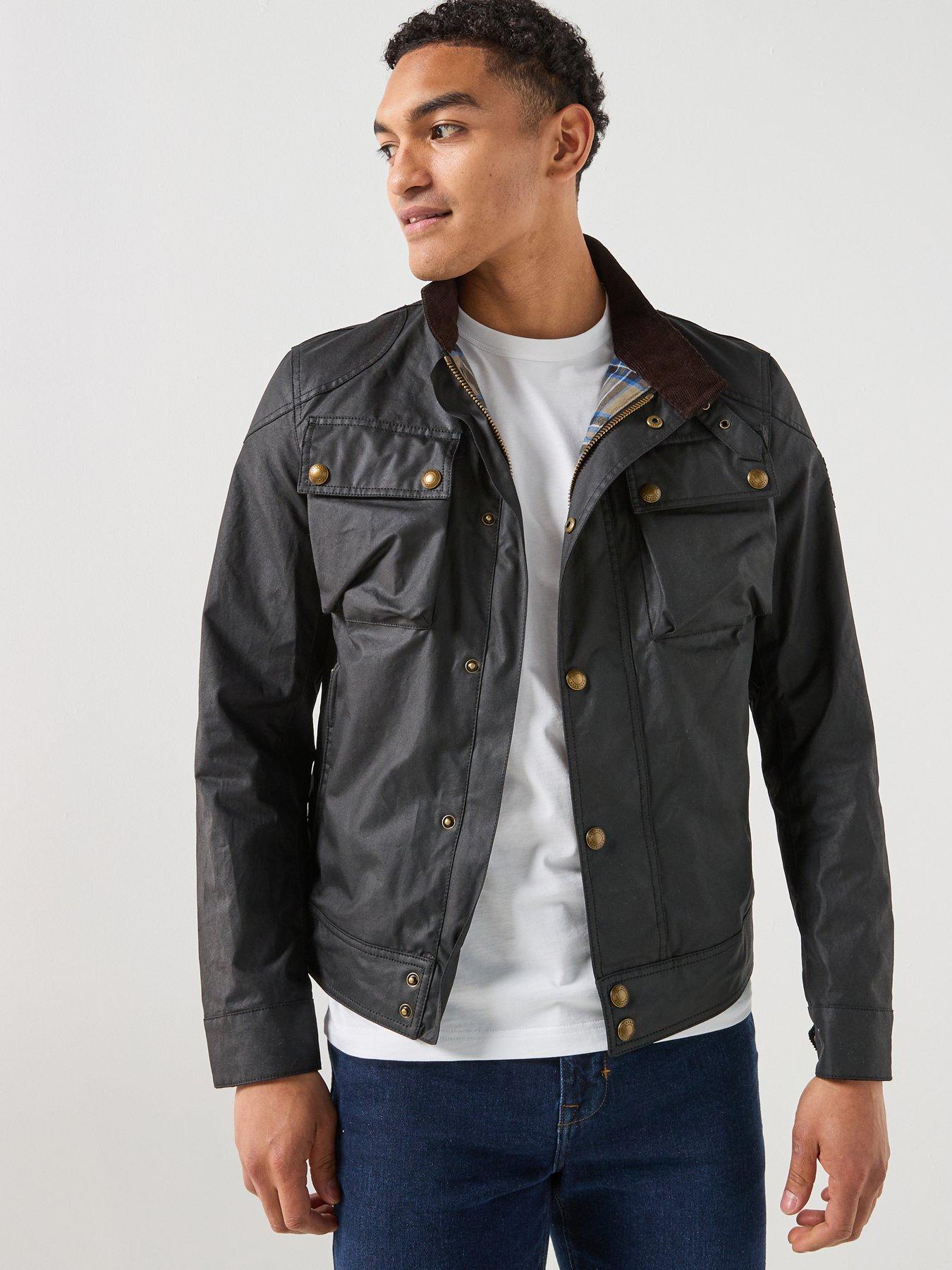 Belstaff Racemaster Wax Jacket - Black