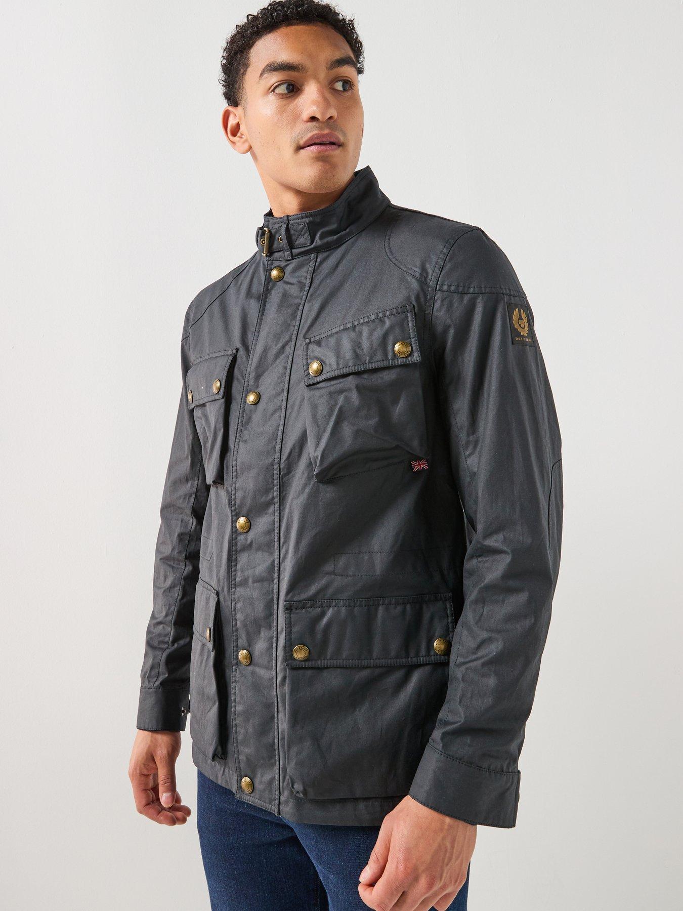 Belstaff Fieldmaster Wax Jacket - Navy