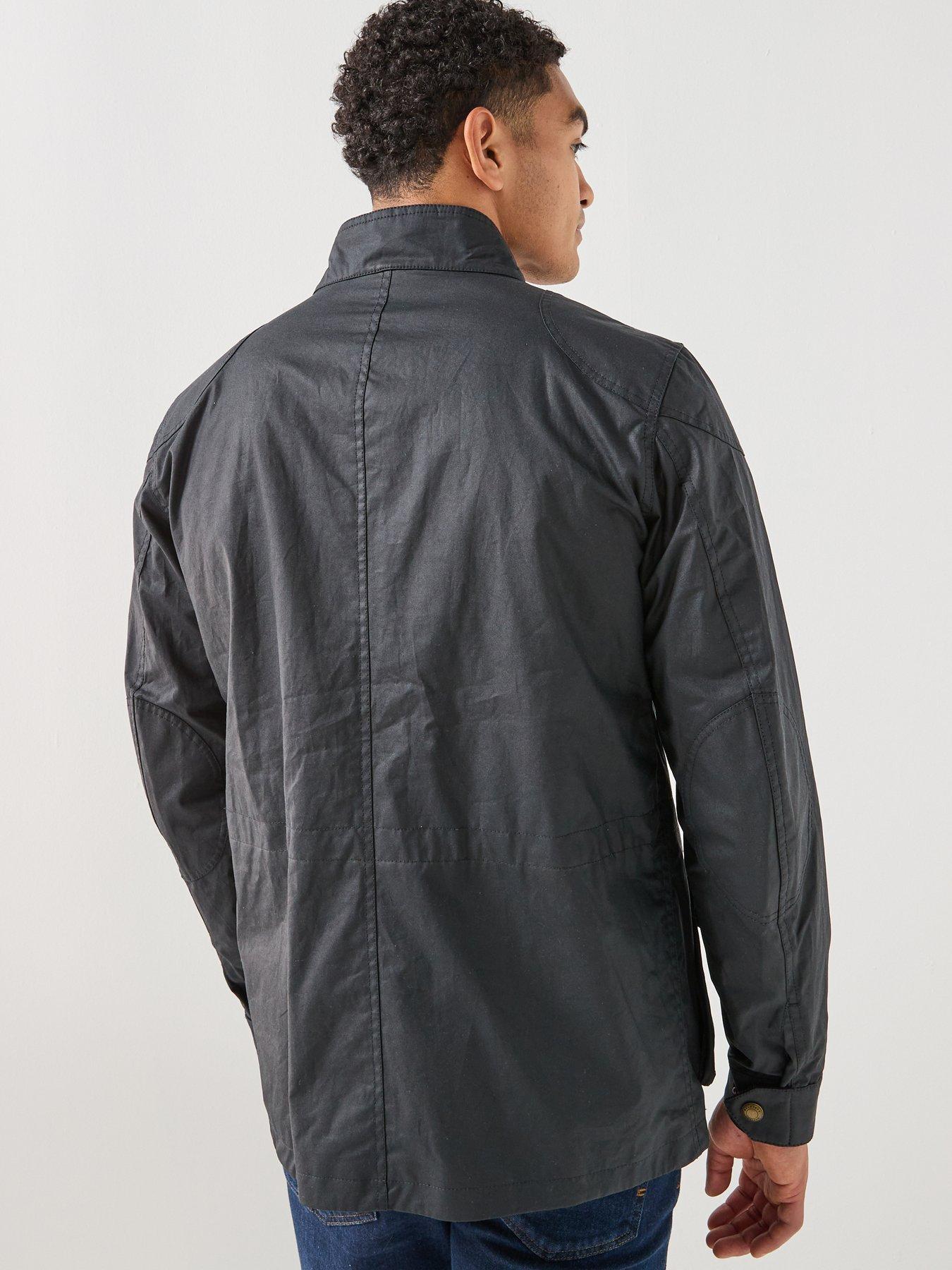 Image 2 of 6 of Belstaff Fieldmaster Wax Jacket - Navy