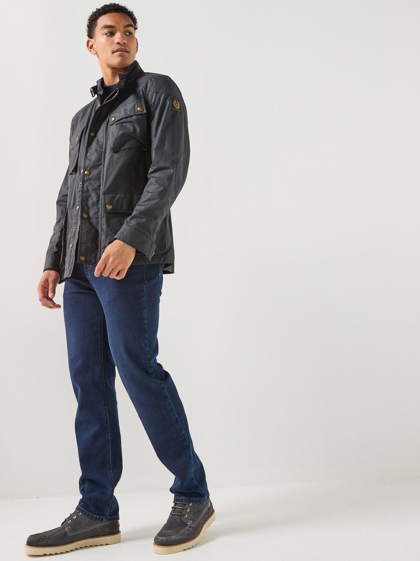 Image 3 of 6 of Belstaff Fieldmaster Wax Jacket - Navy
