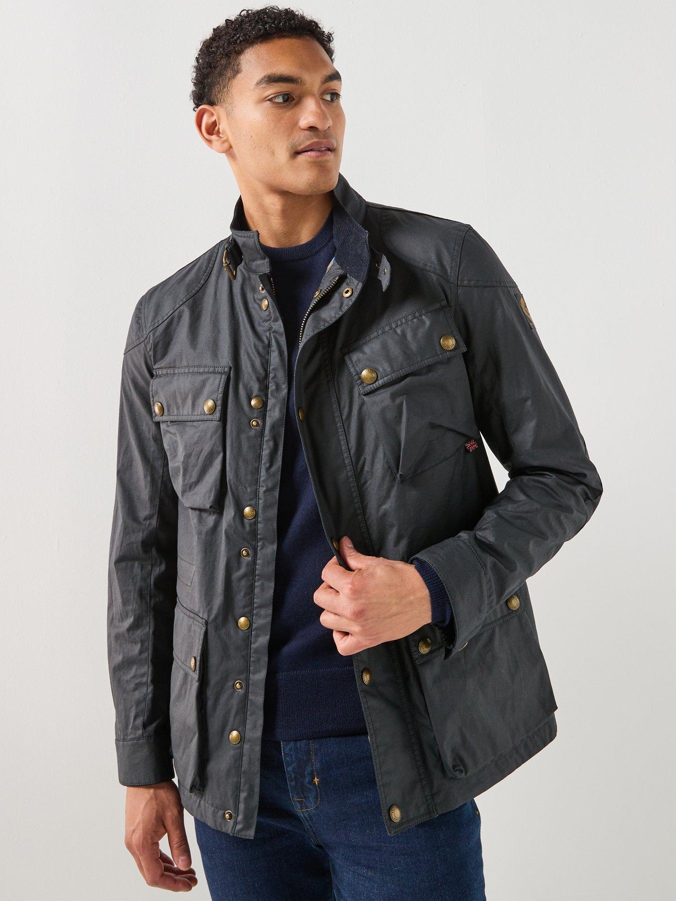 Image 6 of 6 of Belstaff Fieldmaster Wax Jacket - Navy