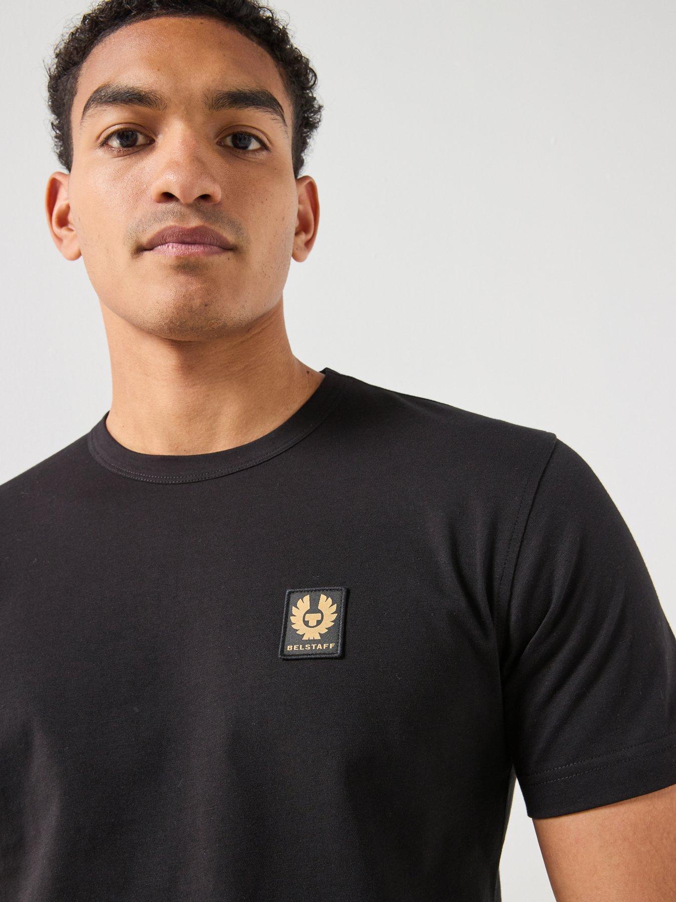 Image 5 of 5 of Belstaff Logo Patch Regular Fit T-shirt - Black