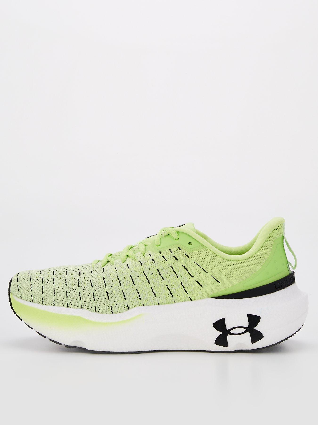 UNDER ARMOUR Mens Running Infinite Elite Trainers Green Very