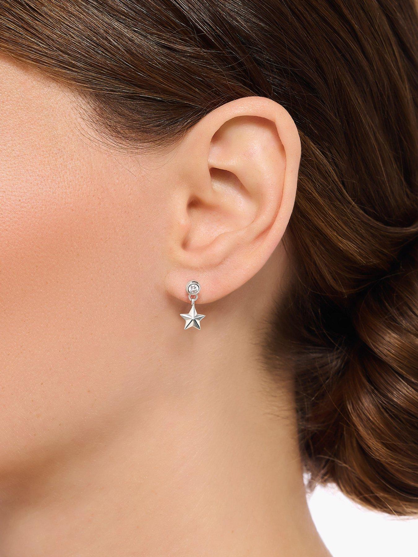Thomas Sabo Moon Star Earrings Very