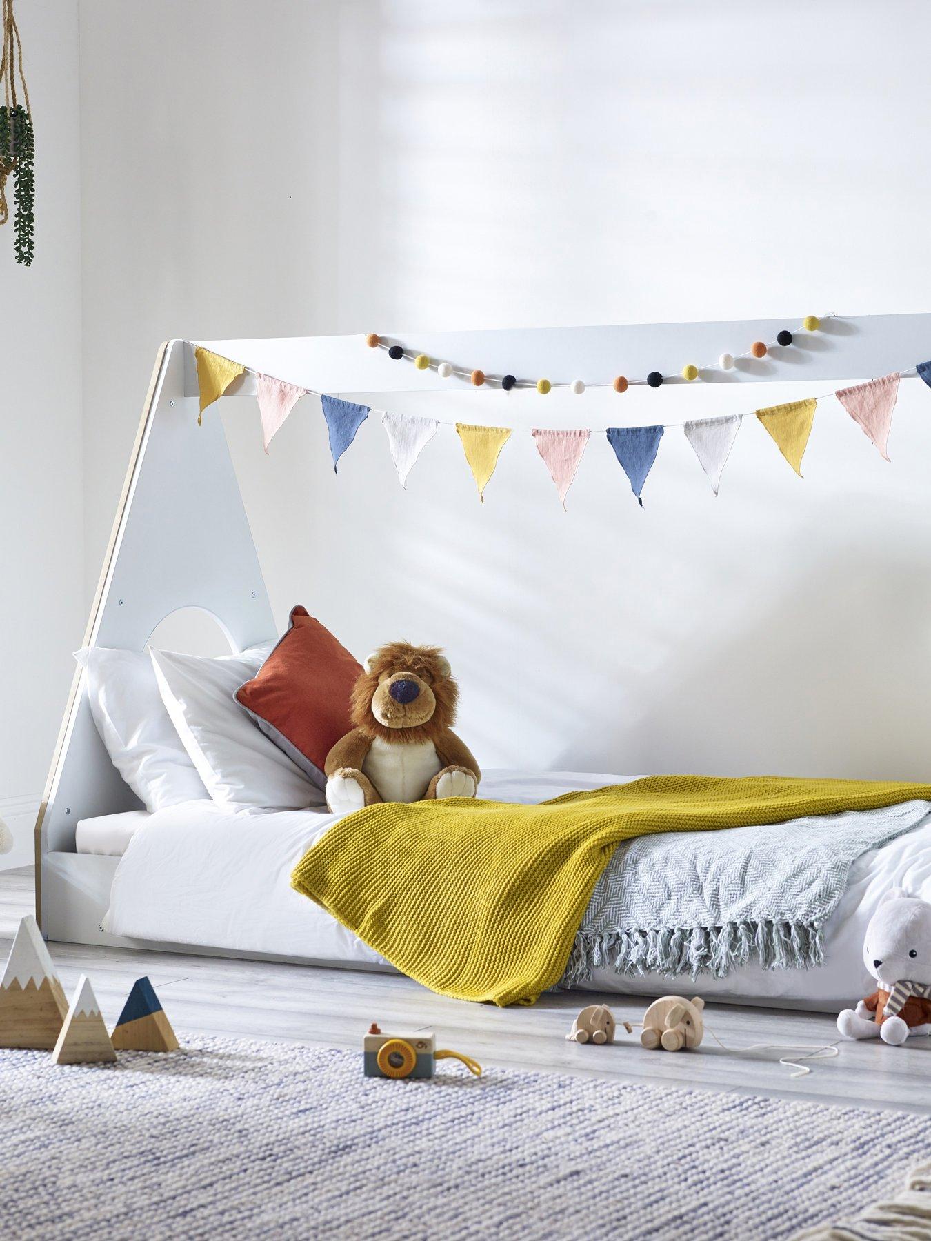 Product photograph of Julian Bowen Children S Festival Tent Bed from very.co.uk