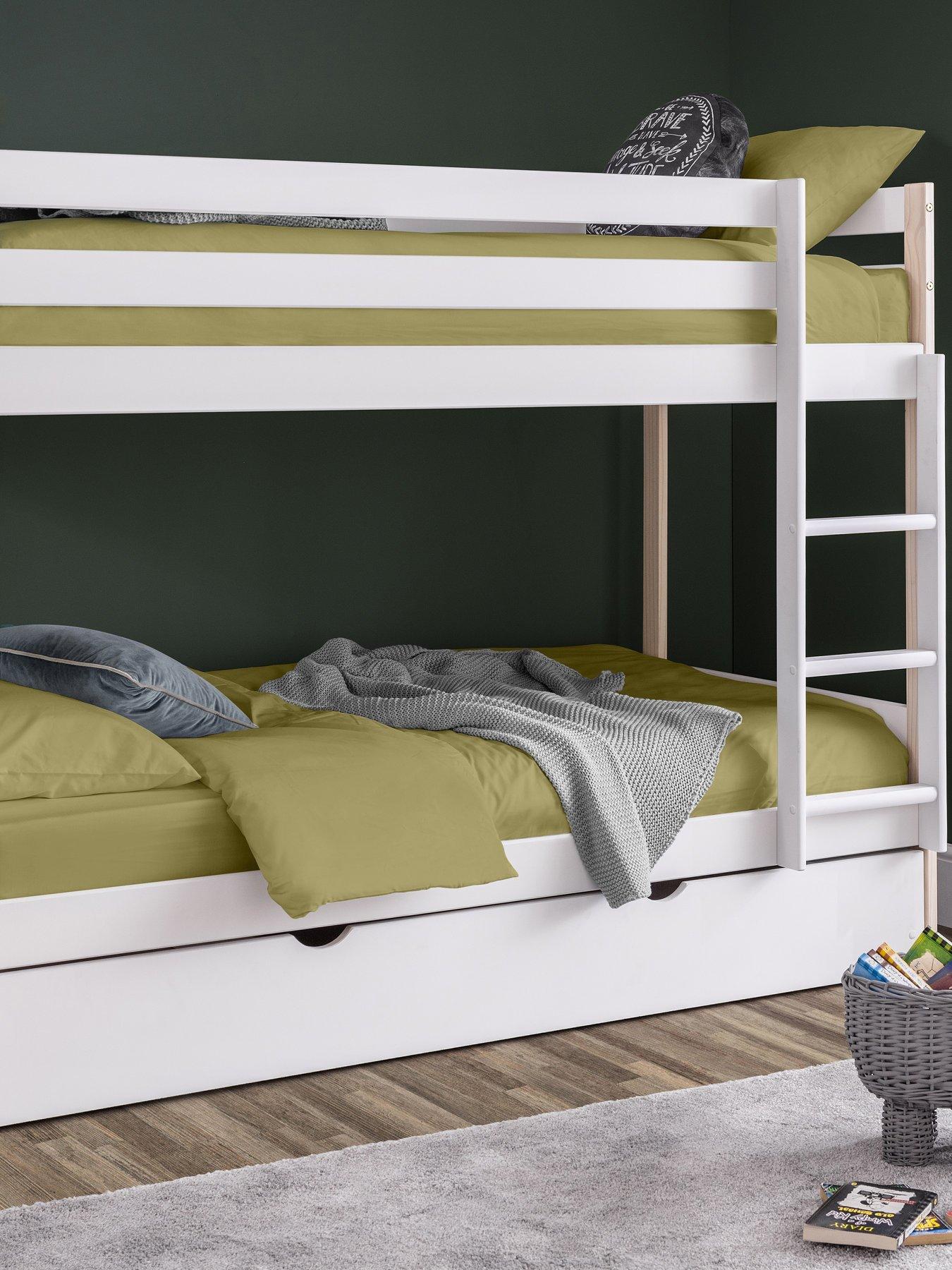 Product photograph of Julian Bowen Set Of Nova Bunk Bed Trundle from very.co.uk
