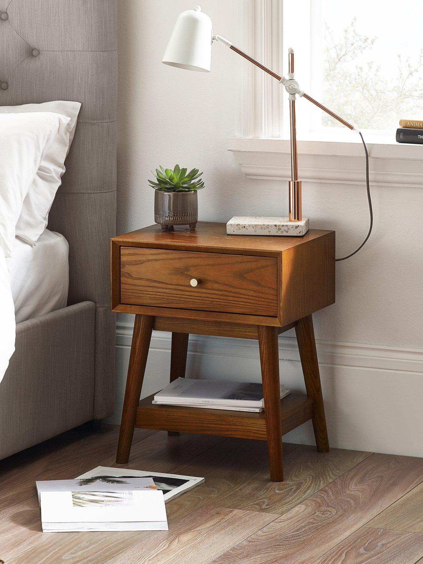 Image 1 of 5 of Julian Bowen Lowry 1 Drawer Sidetable
