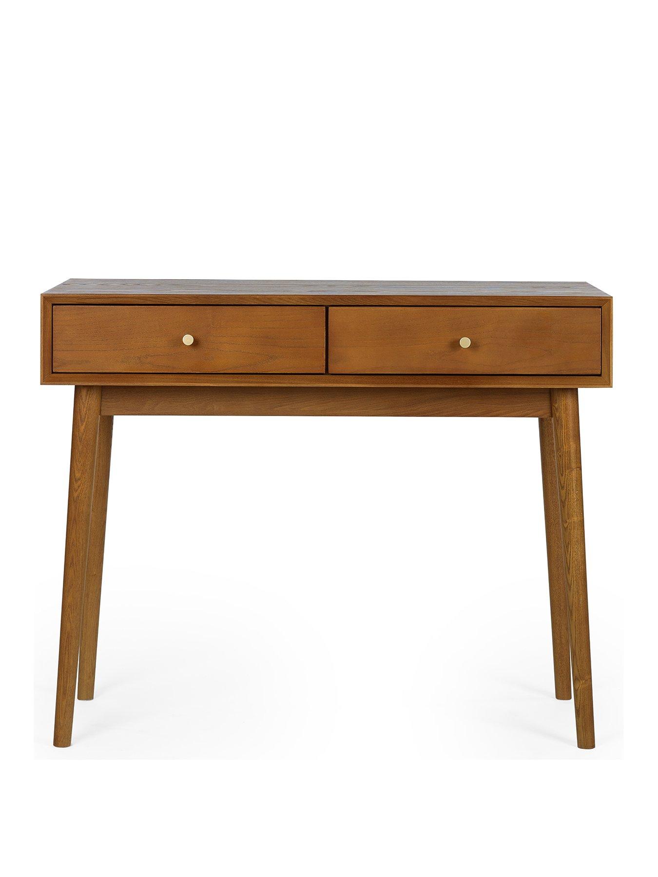 Image 2 of 5 of Julian Bowen Lowry Writing Desk With 2 Drawers