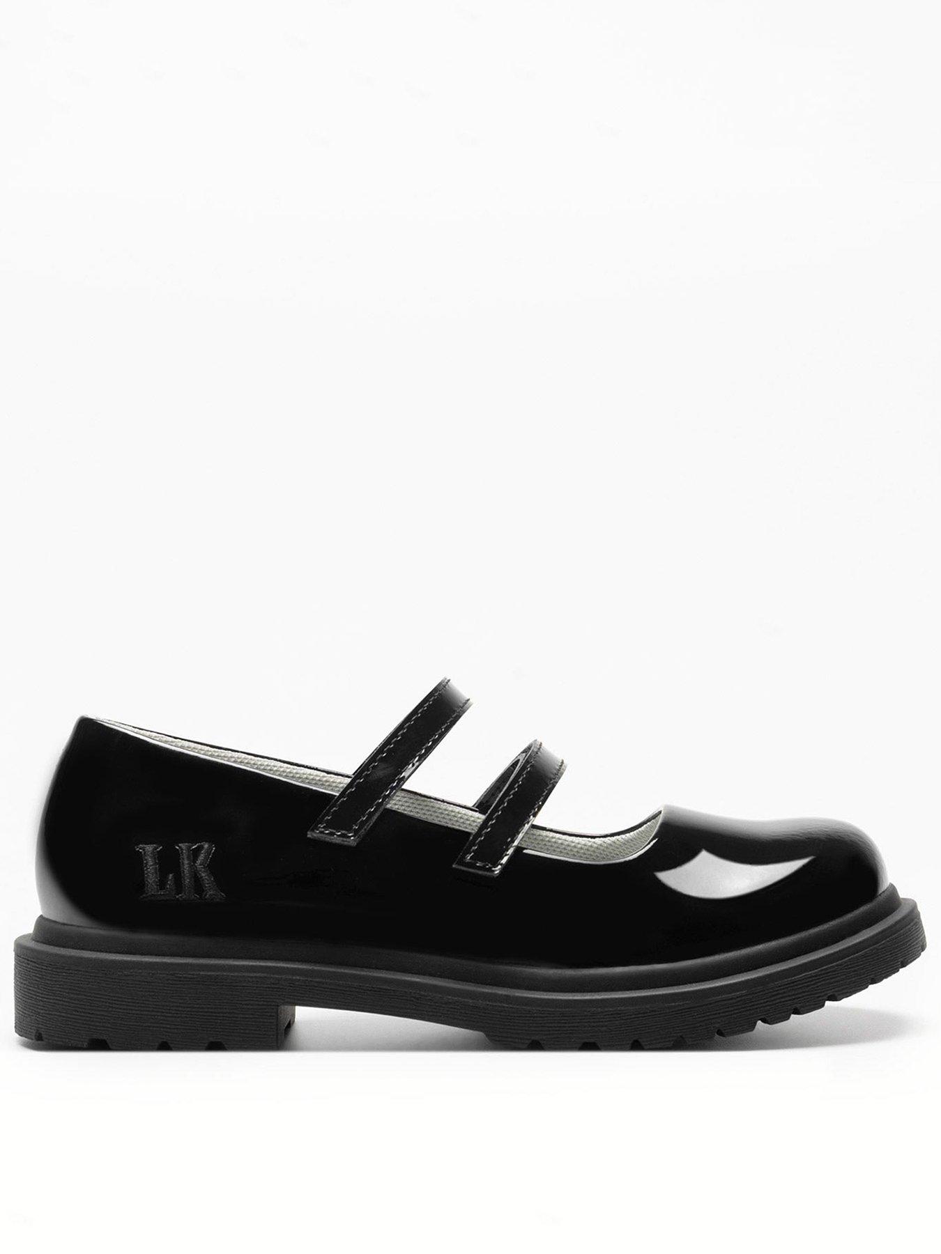 Lelli Kelly Miss Lk Maeve Double Strap Mary Jane School Shoe - Black