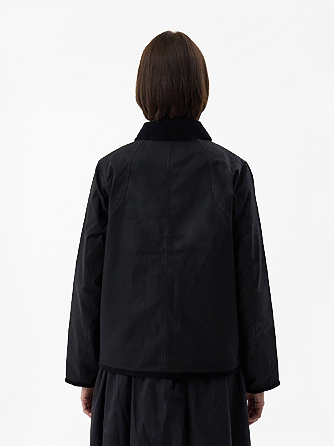 Image 3 of 4 of Hunter Marsha Wax Jacket - Black