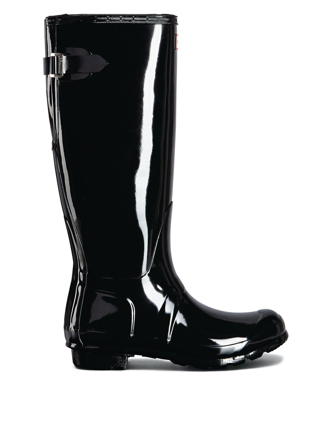 Hunter Back Adjustable Tall gloss Black Very