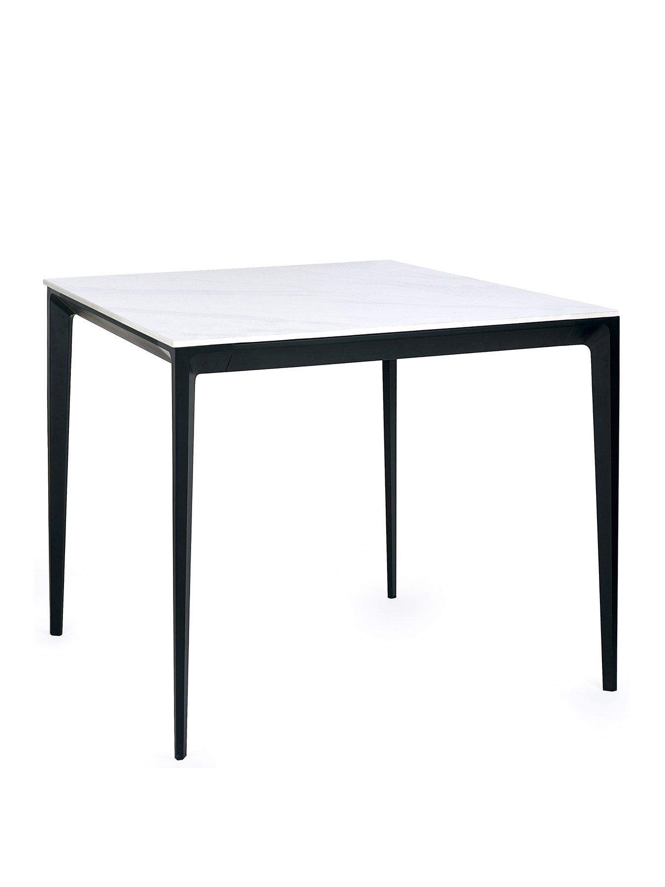 undefined Miami Square Stone Top Dining Table