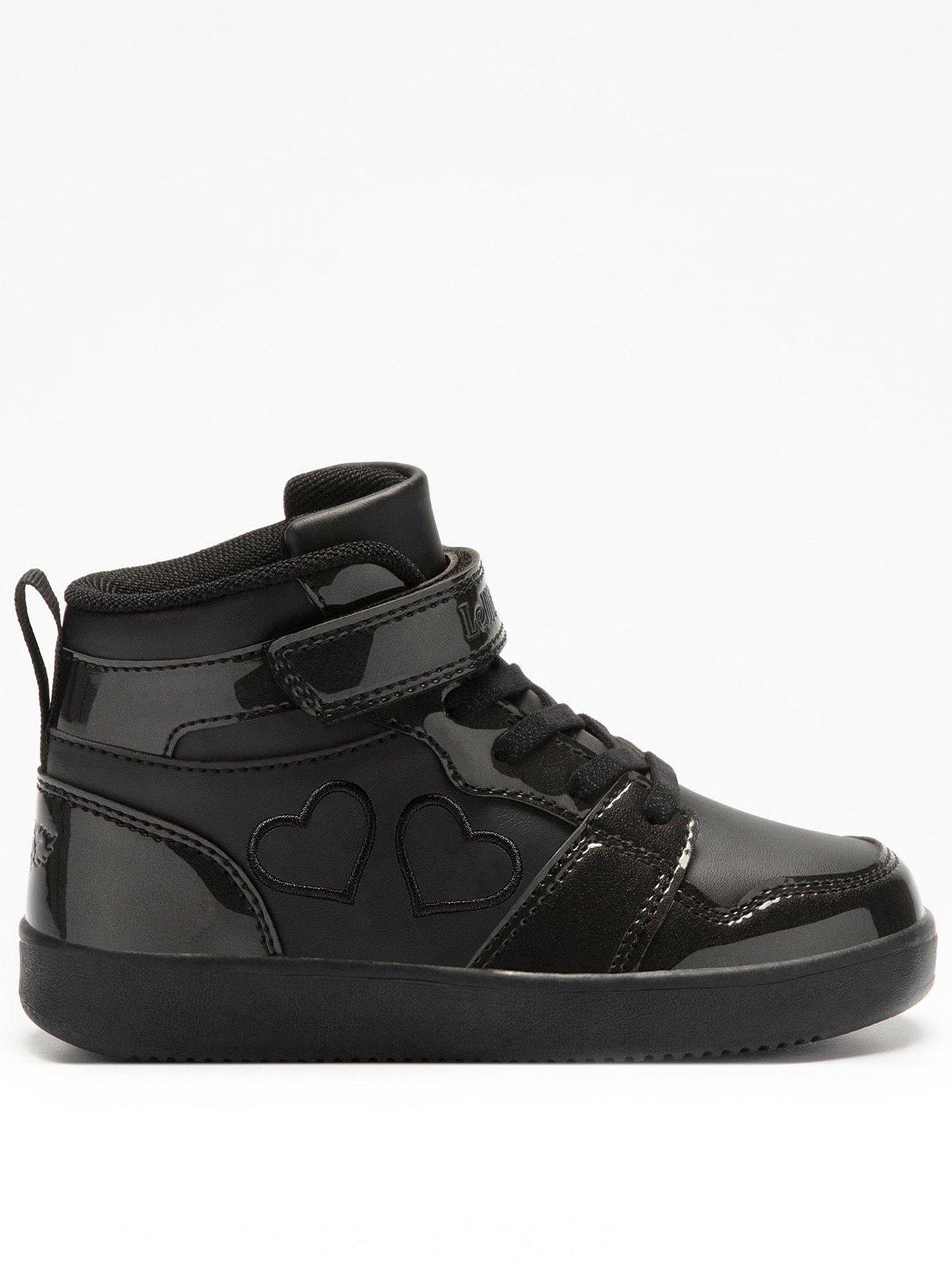 Lelli Kelly Paris Mid High Top Trainer Black Very