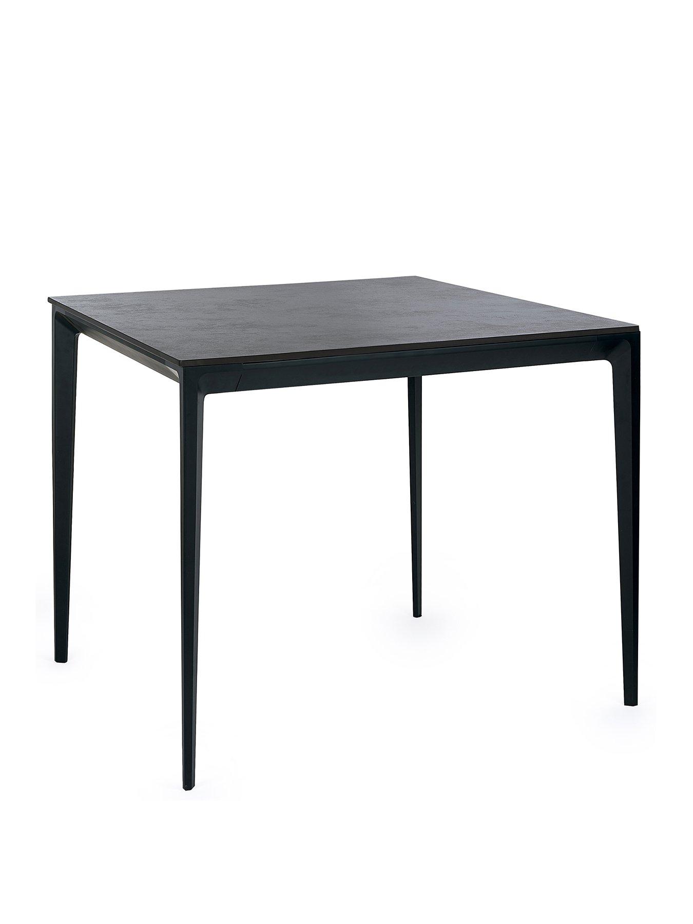 undefined Miami Square Stone Top Dining Table