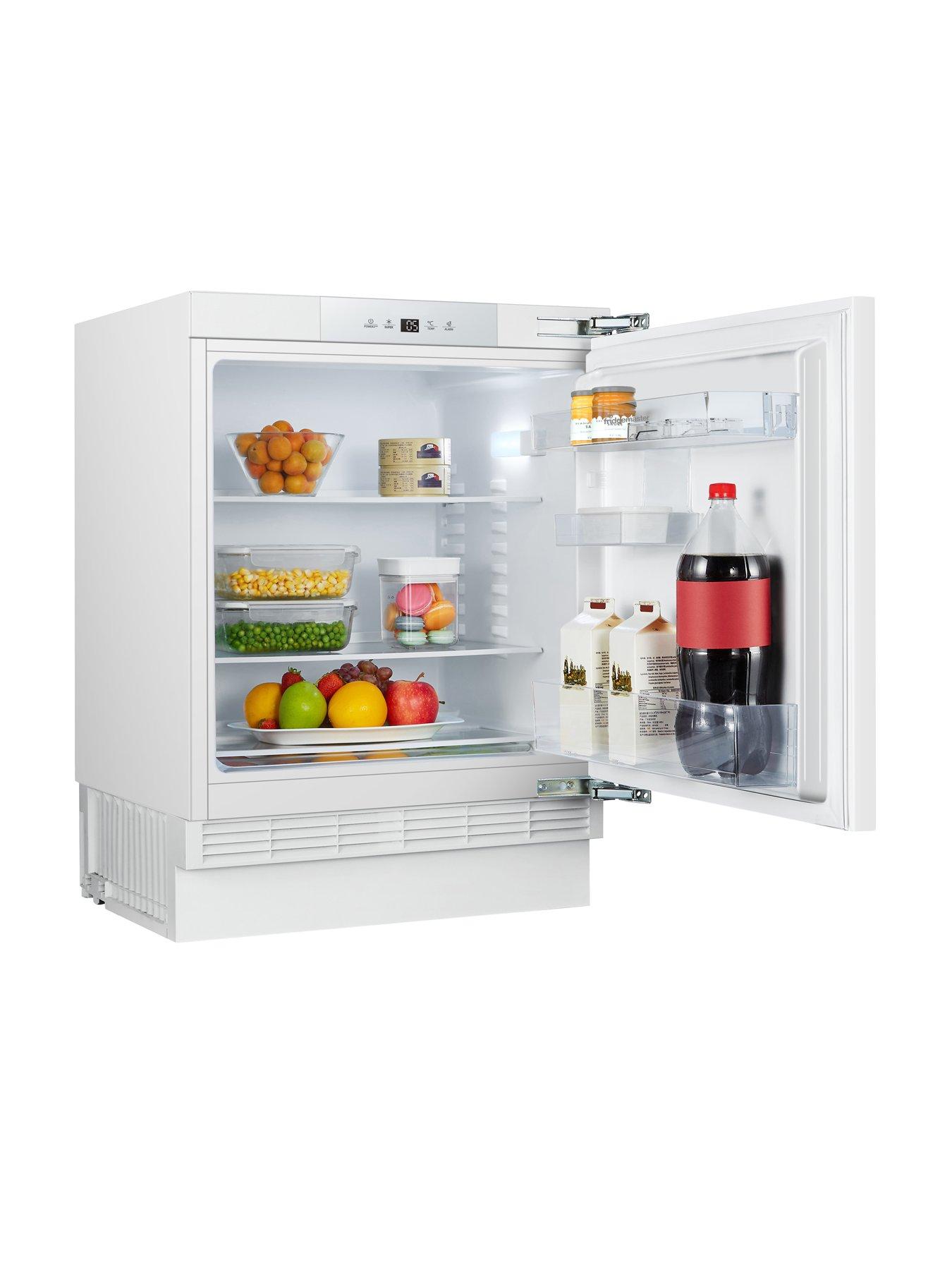 Image 2 of 3 of Fridgemaster MBUL60138E, 60cm integrated Undercounter Larder, Fixed hinge