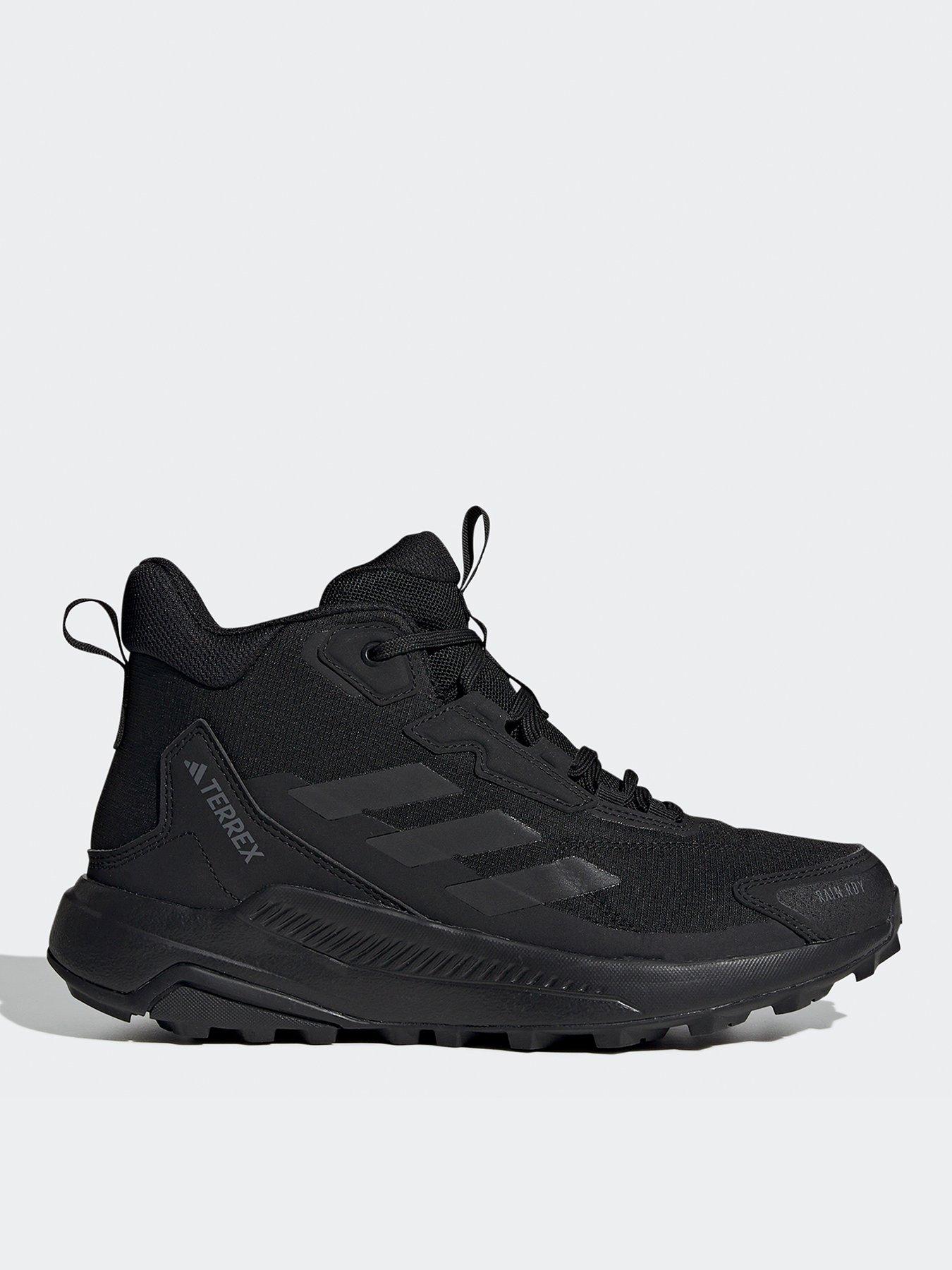 adidas Terrex Womens Anylander Rain Ready Waterproof Hiking Boots -Black