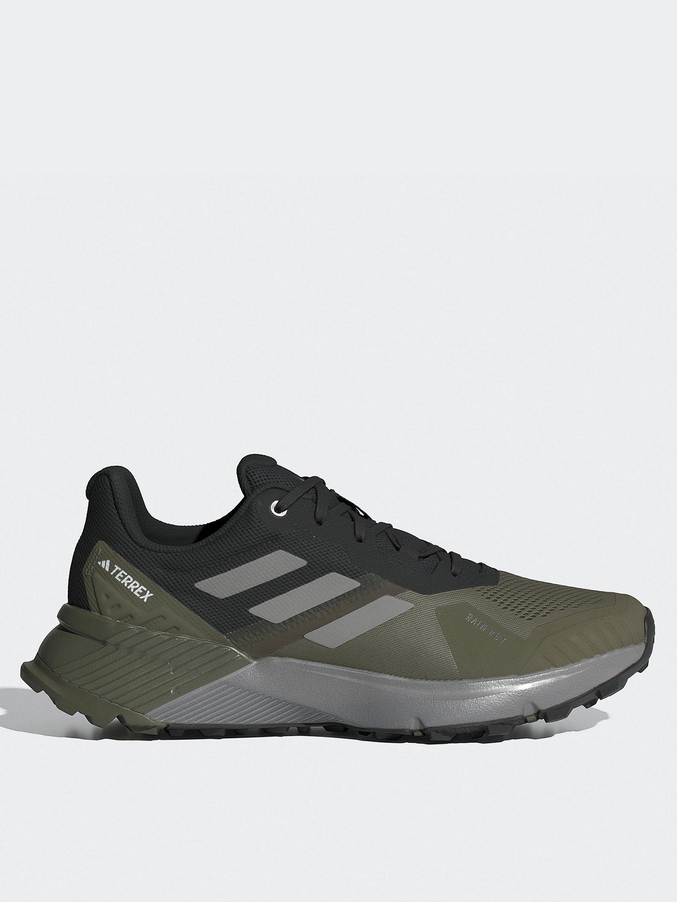 undefined Mens Soulstride Rain Ready Waterproof Hiking Shoes - Black
